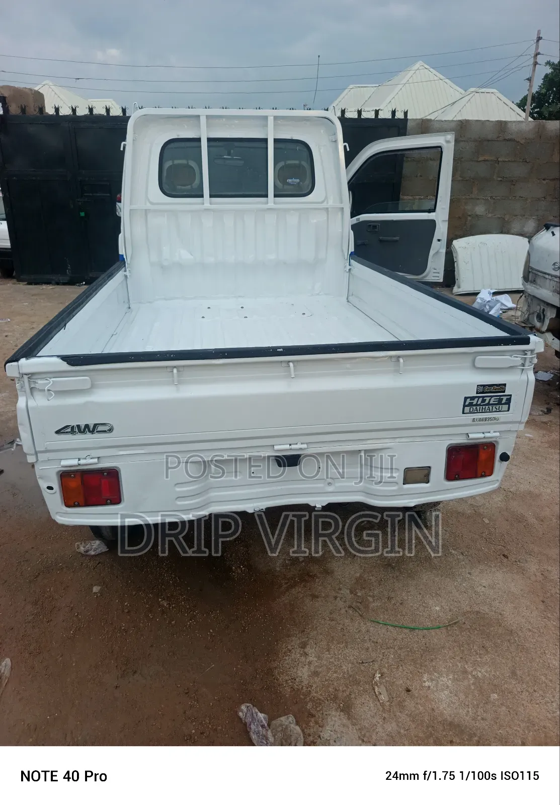Direct Belgium Daihatsu Hijet Truck 2010 White With CHILLING A. C