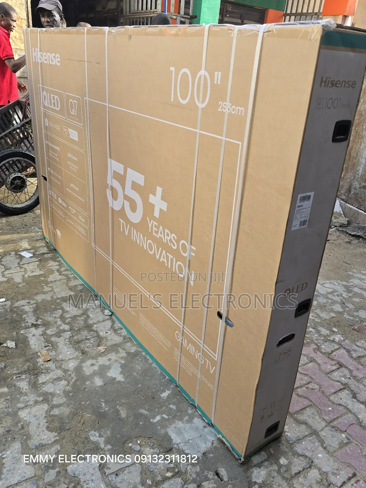 Hisense Smart Television Qled 100inche