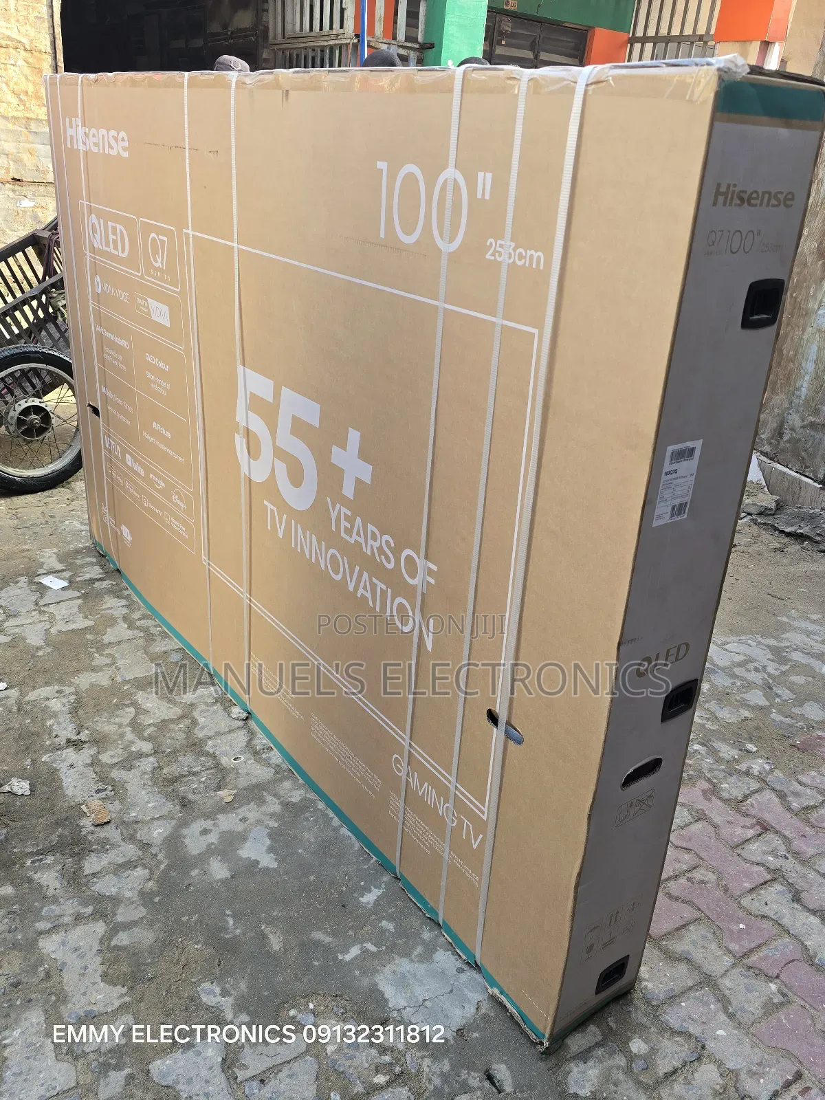 Brand New Hisense 100inche Smart Television Qled Q7 Series With Wty