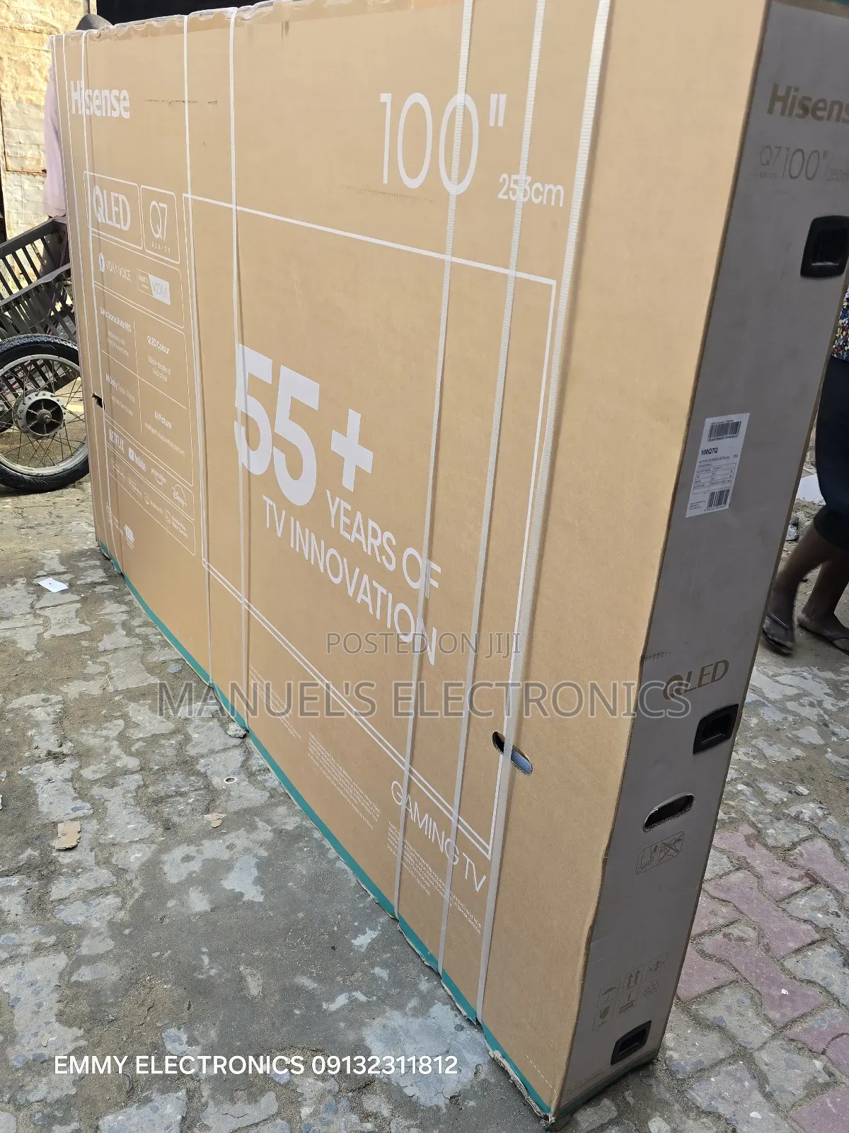 Brand New Hisense 100inche Smart Television Qled Q7 Series