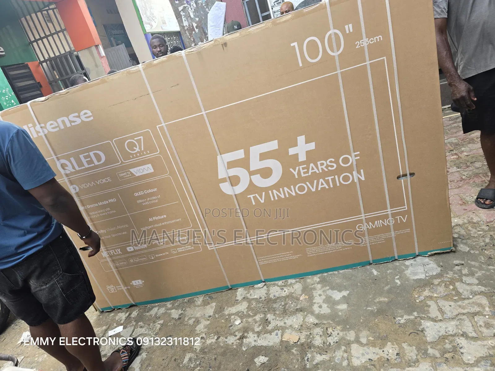 (100"Hisense Smart Television Qled Q7 Series)