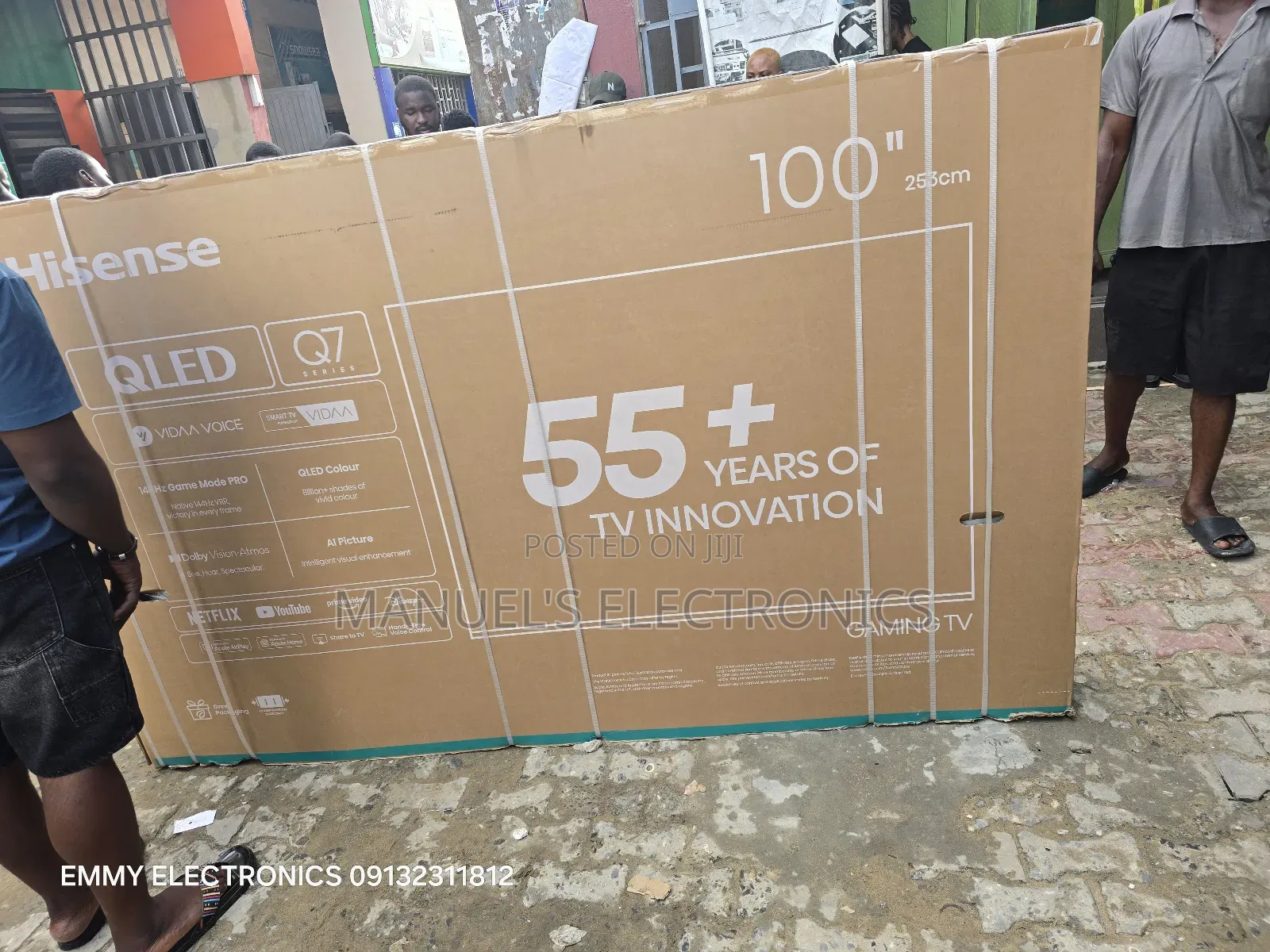 (100"Hisense Smart Television Qled Q7 Series)