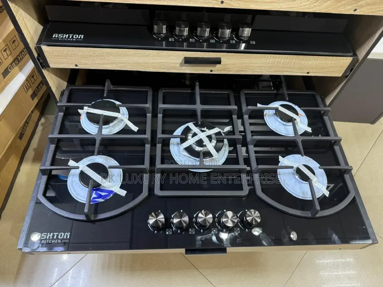 Ashton 5 Burner Gas
