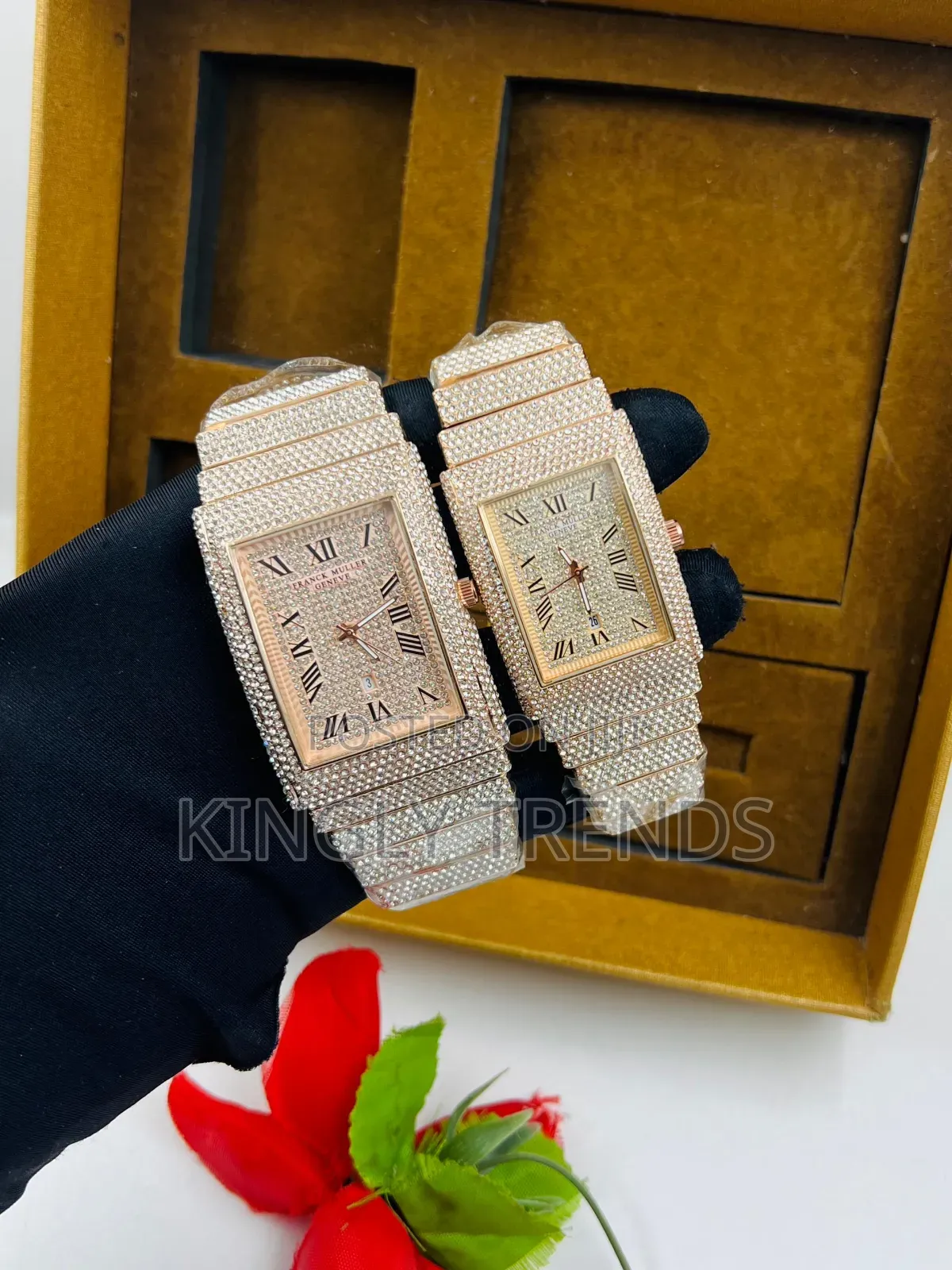 Luxury Frank Muller Stones Wristwatch