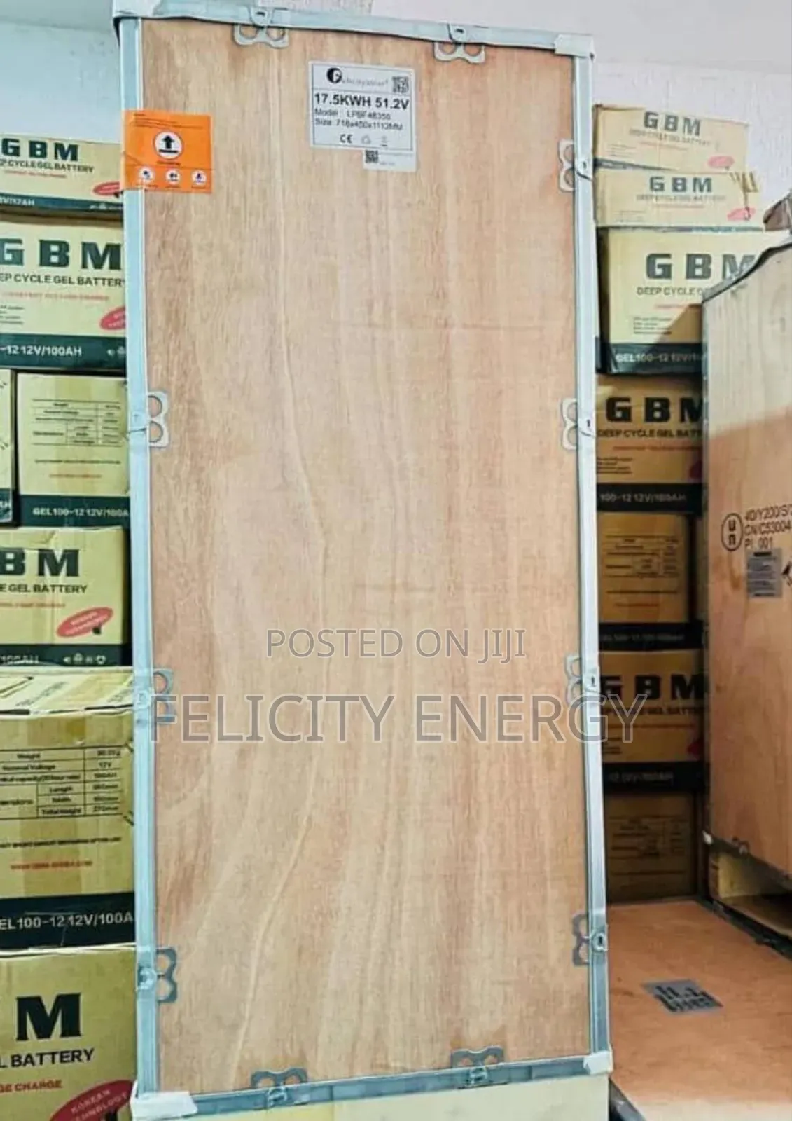 Felicity Lithium Ion Battery 17.5kwh-51.2v