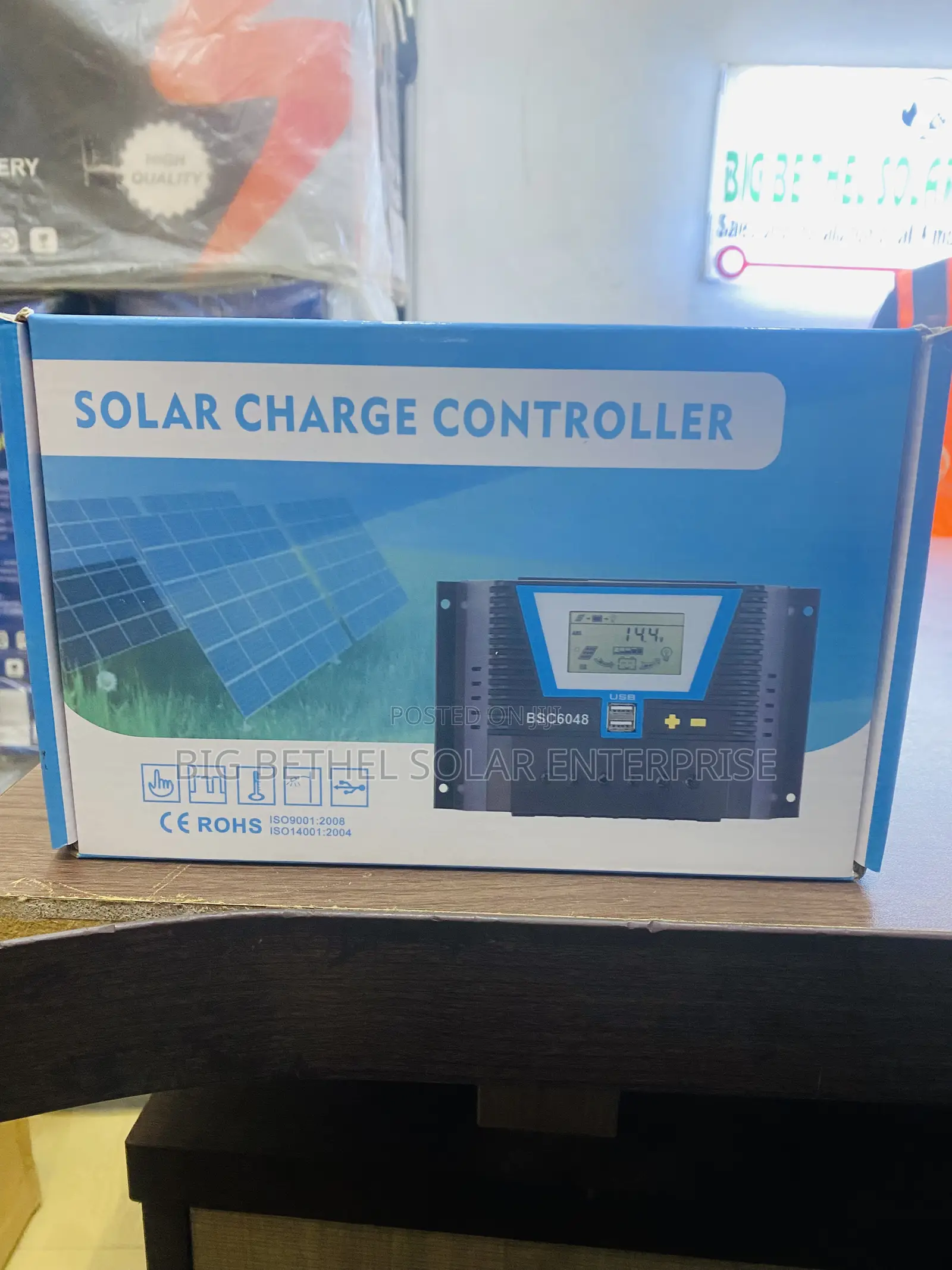 60ah12/24/36/48v PWM Solar Charger Contorller