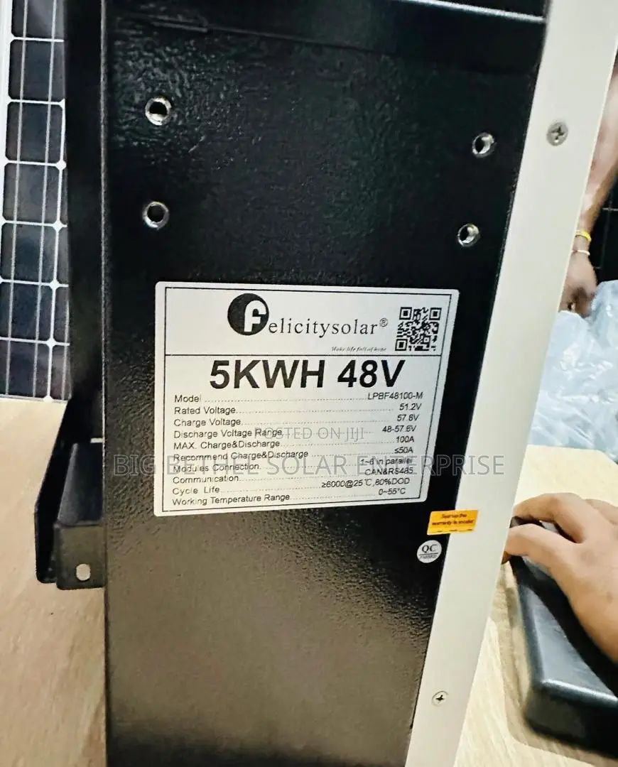 5kwh 51.2v 100ah Felicity Solar Lithium Battery