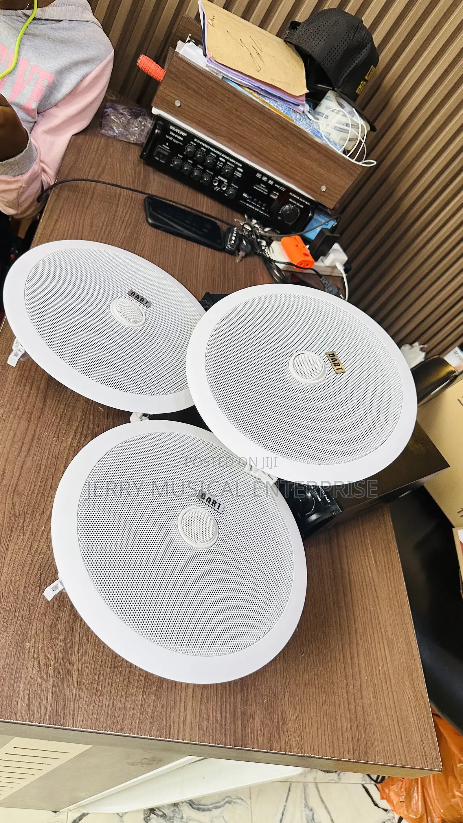 100watts Ceiling Speakers With Woofer With Amplifier