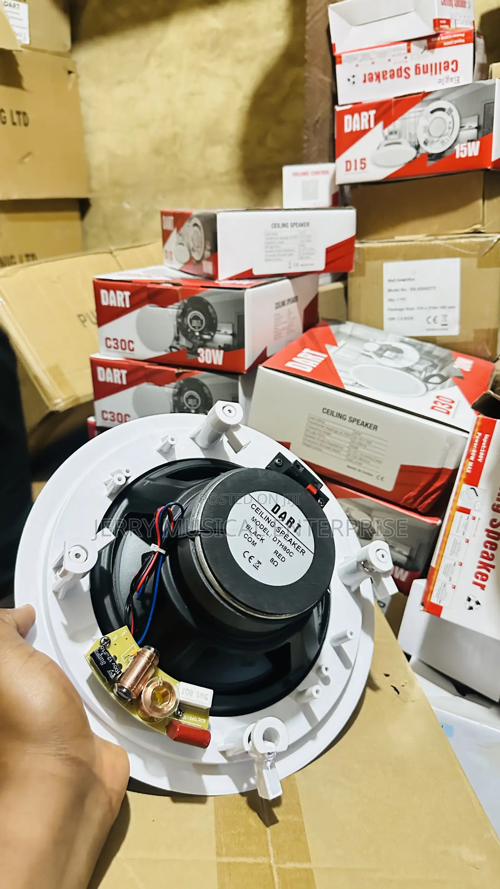80watts Dart Woofer Ceiling Speakers