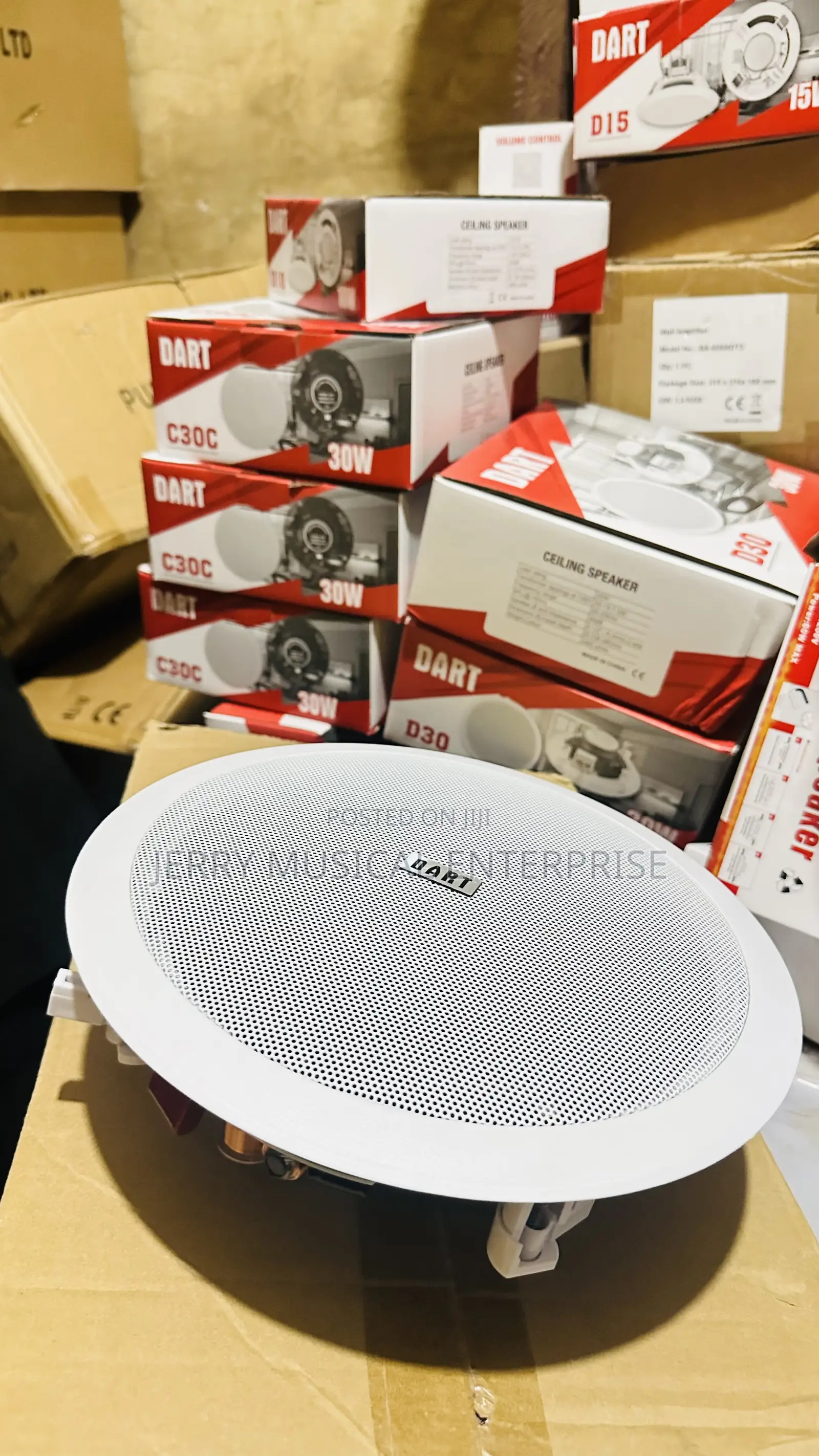 80watts Ceiling Speakers With Woofer And Base