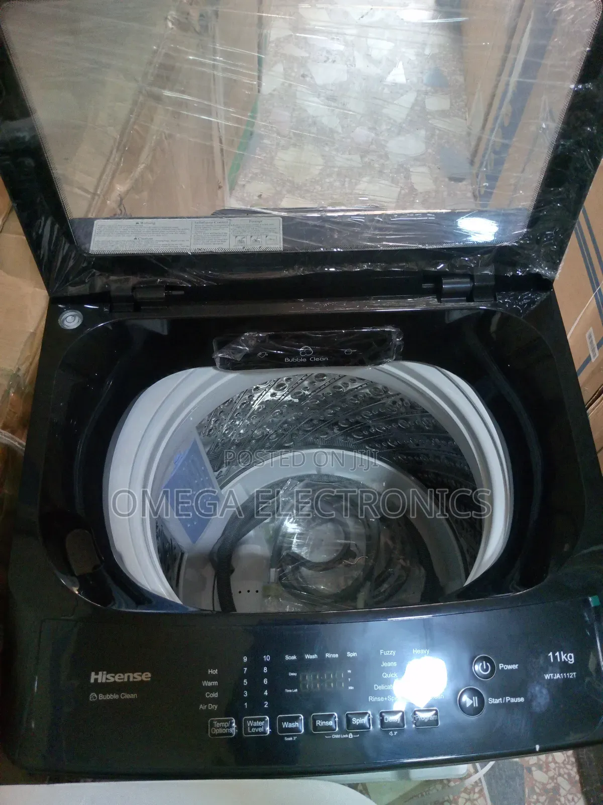 Hisense Washing Machine 11kg Top Loading Automatic