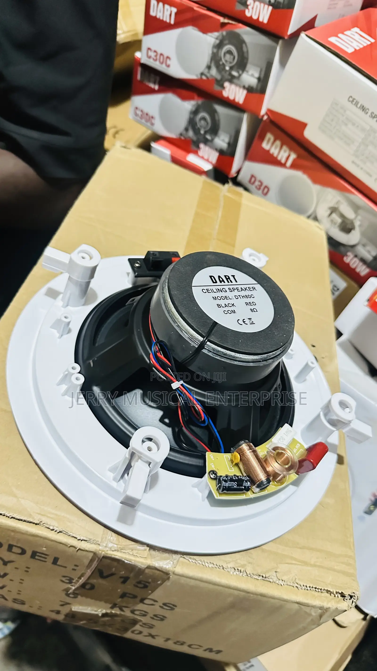 Quality Sound Ceiling Speakers 80watts Woofer