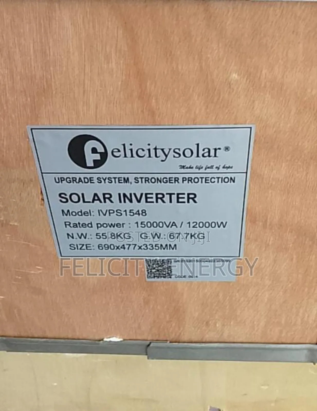 Felicity Inverter 15kva 48v (Ivps)
