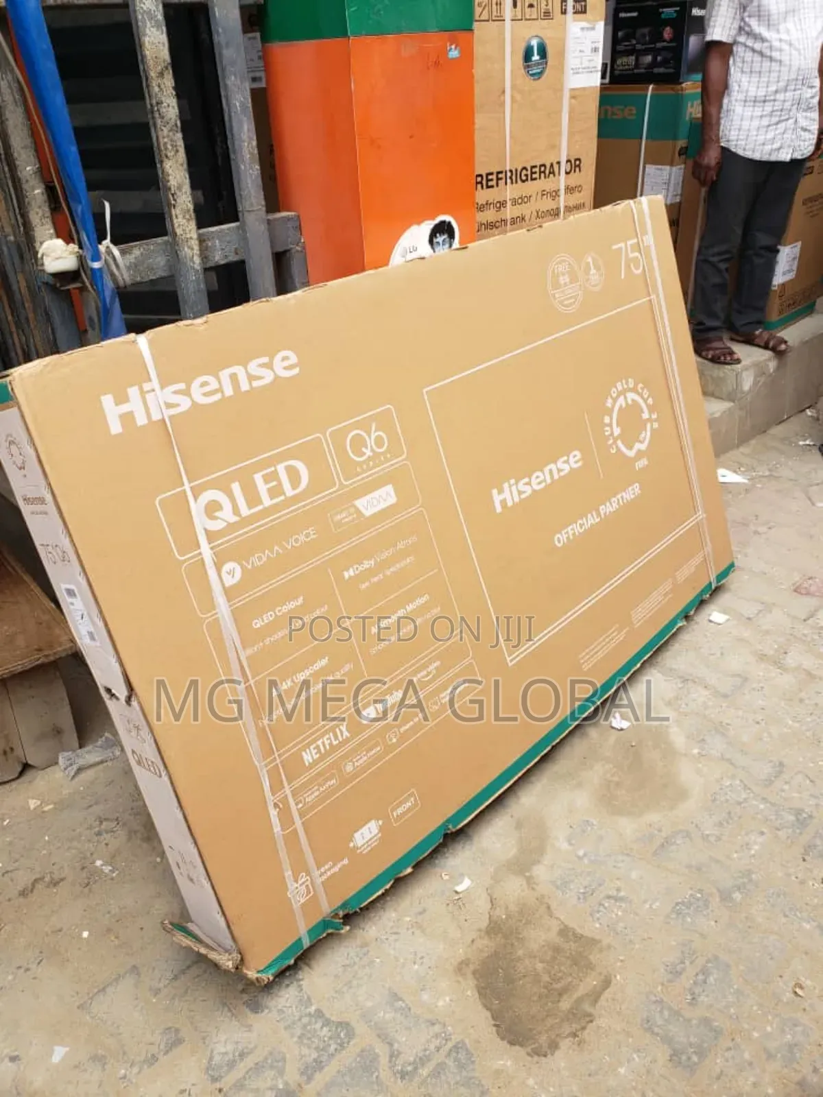 Hisense Tv 75" Qled Smart Tv