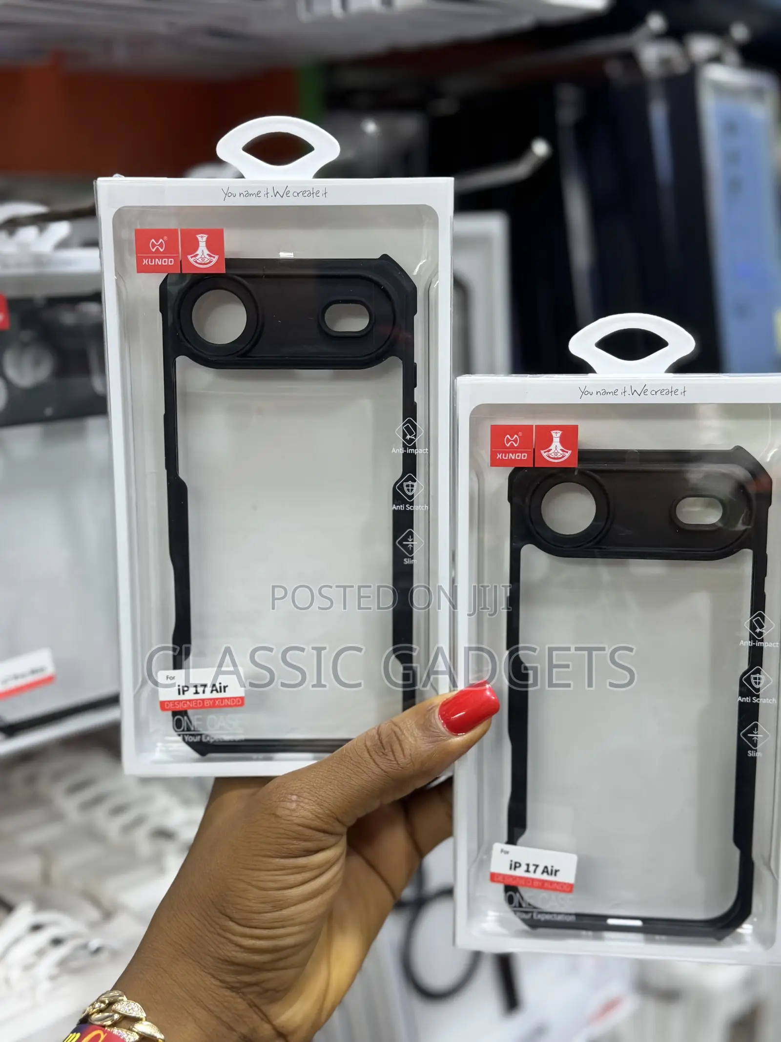 Xundd Airbag Transparent Case for iPhone 17 Air