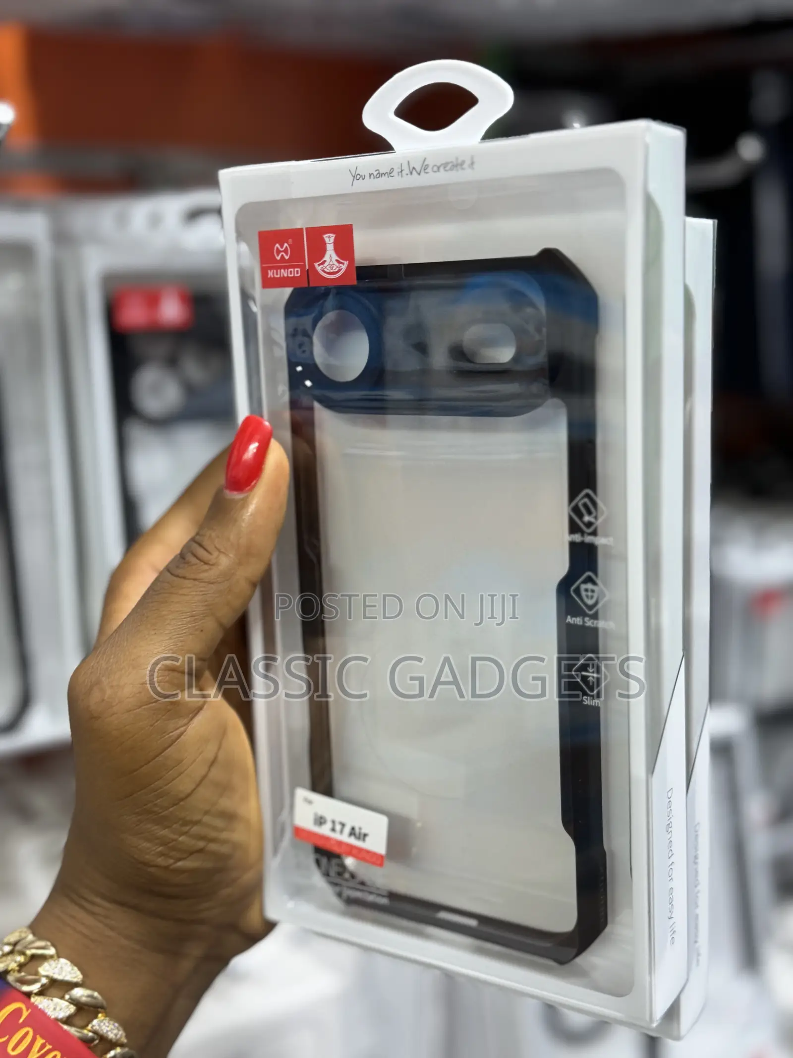 Xundd Airbag Transparent Case for iPhone 17 Air