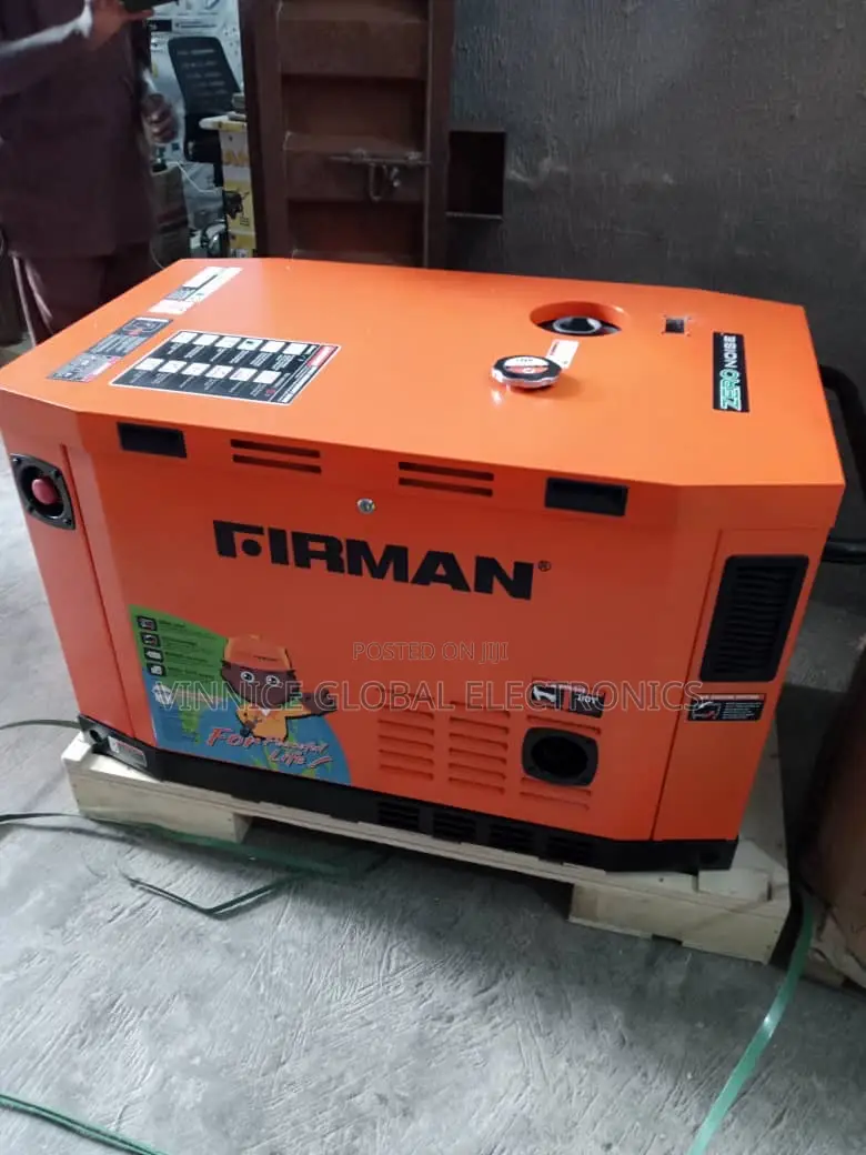 12.5kva Sumec Firman Zero Noise Petrol Generator 100% Copper Coil