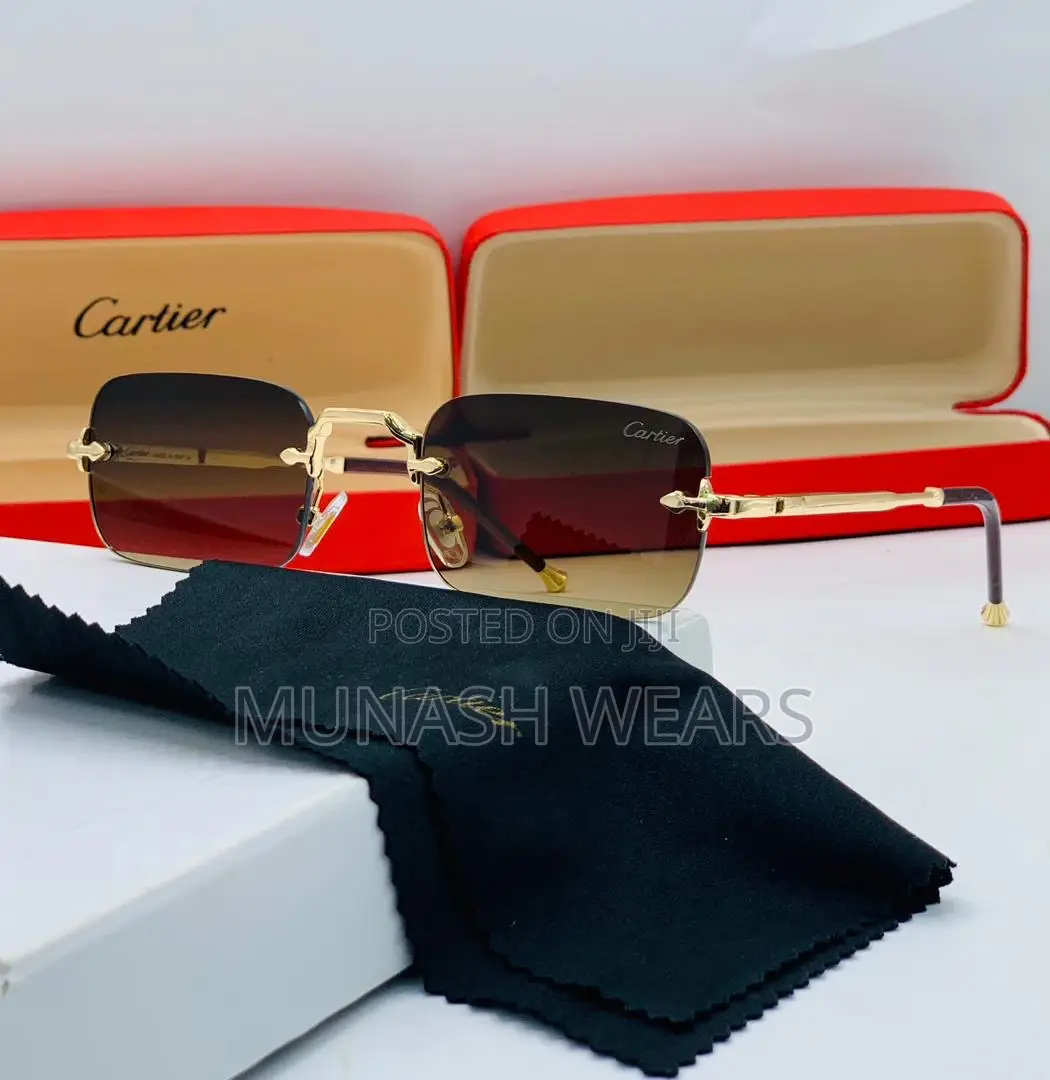 Cartier Glasses Available in Different Colors of Shade