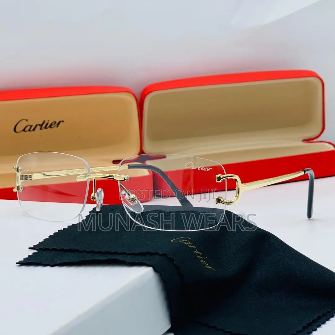 Cartier Glasses Available in Different Colors of Shade
