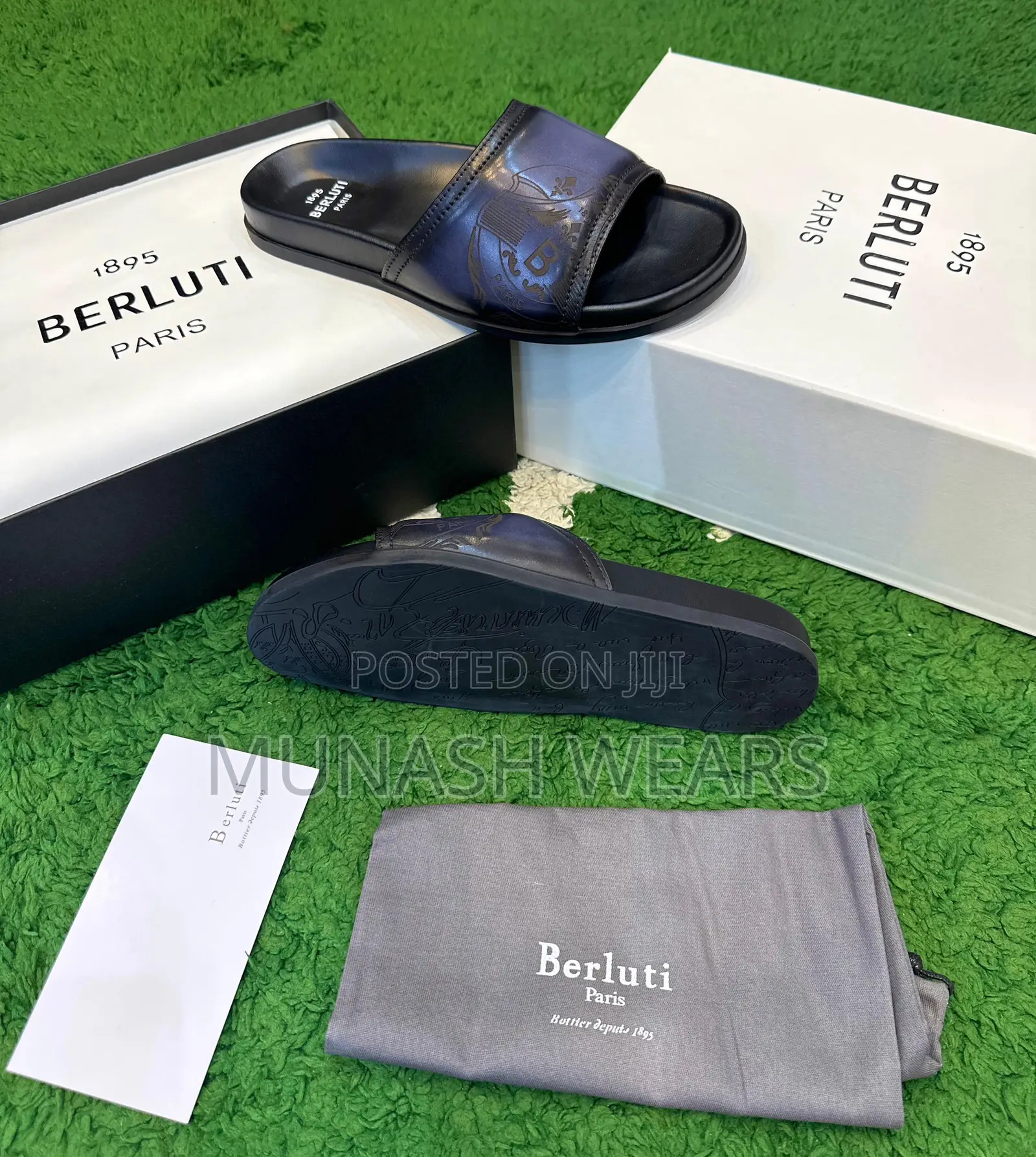 Berluti Luxury Slipers 40-46 Available