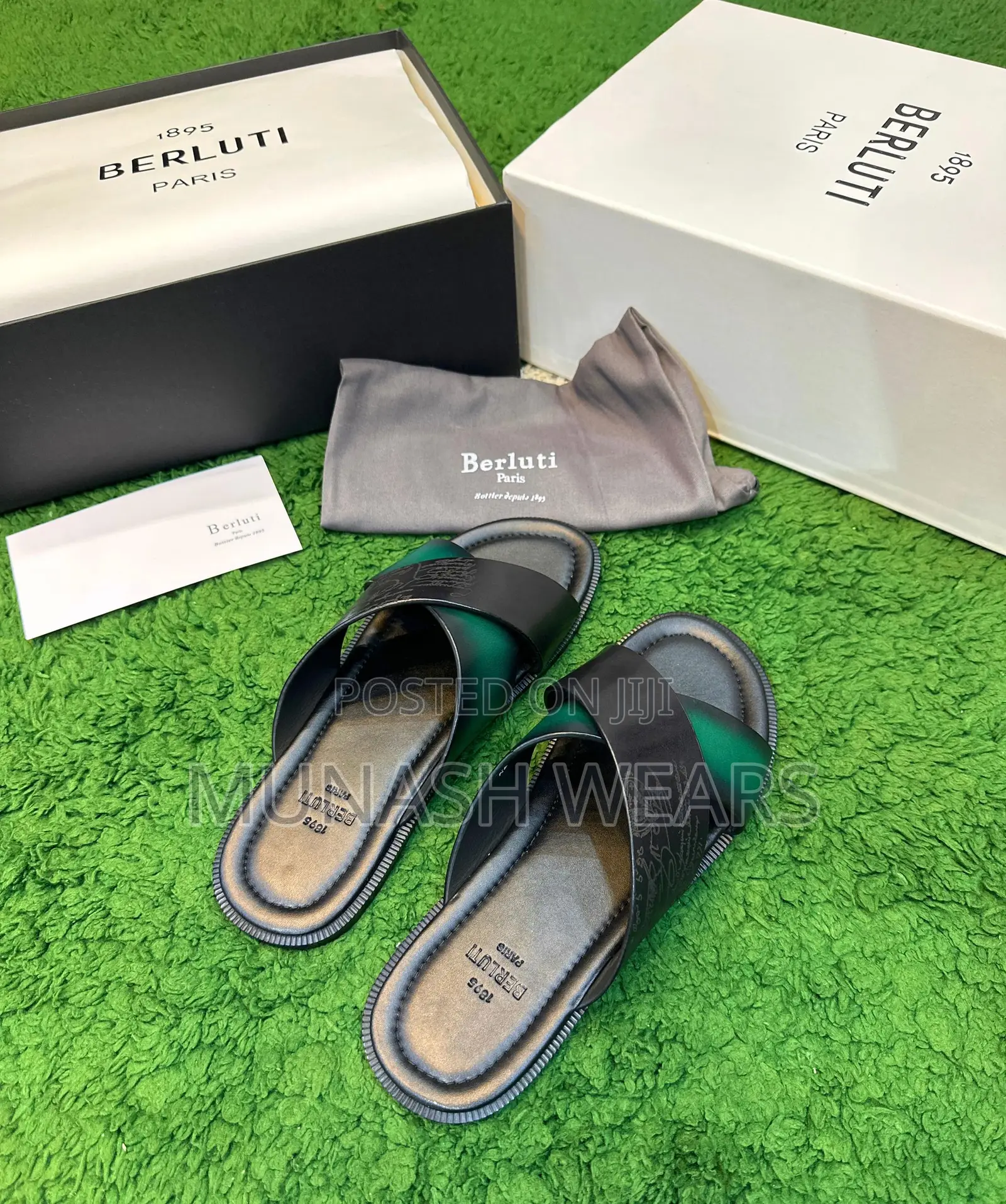 Berluti Luxury Slipers 40-46 Available