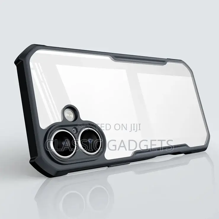 Xundd Crystal Clear Airbag Tpu Case for iPhone 17