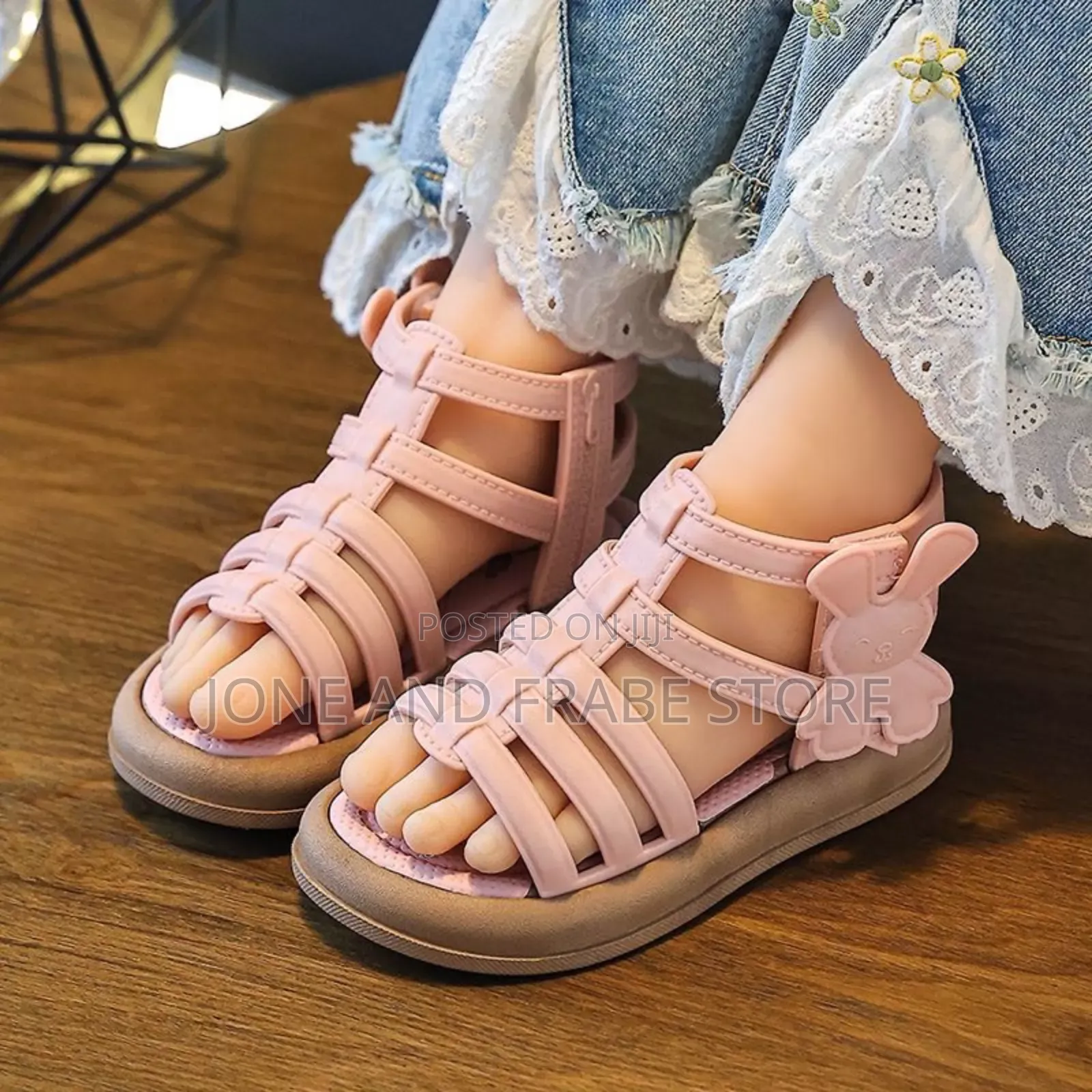 Fancy Girl's Rubber Sandals