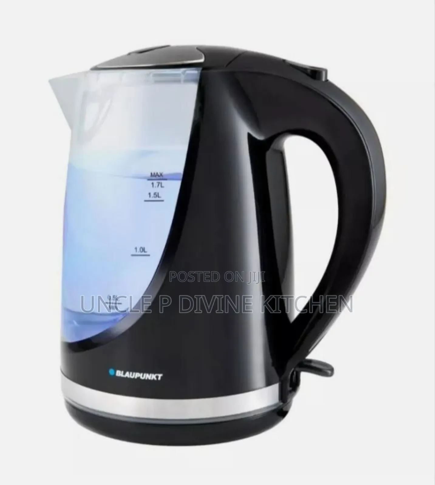 Blaupunkt 1.7l Illuminating Electric Faat Boil Kettle.