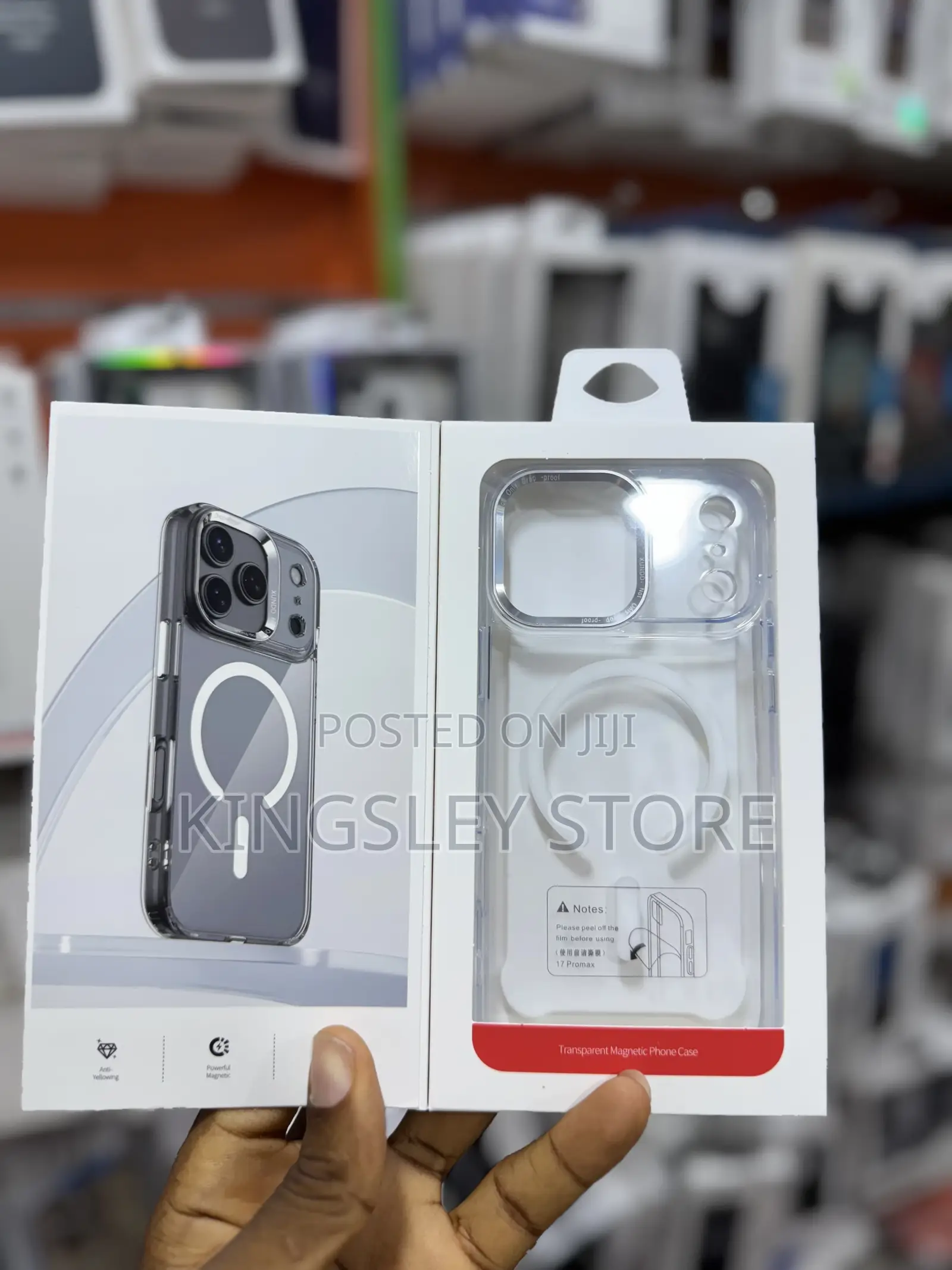 Xundd Transparent Magnetic Protection Case for iPhone 17 Pro Max