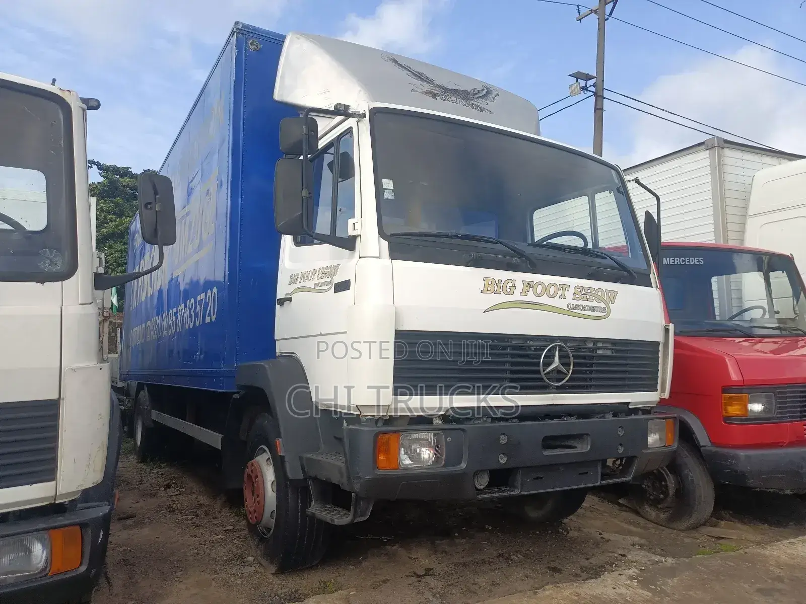 Direct German M/ Benz 1517 Cargo Truck 10tonnage Capacity