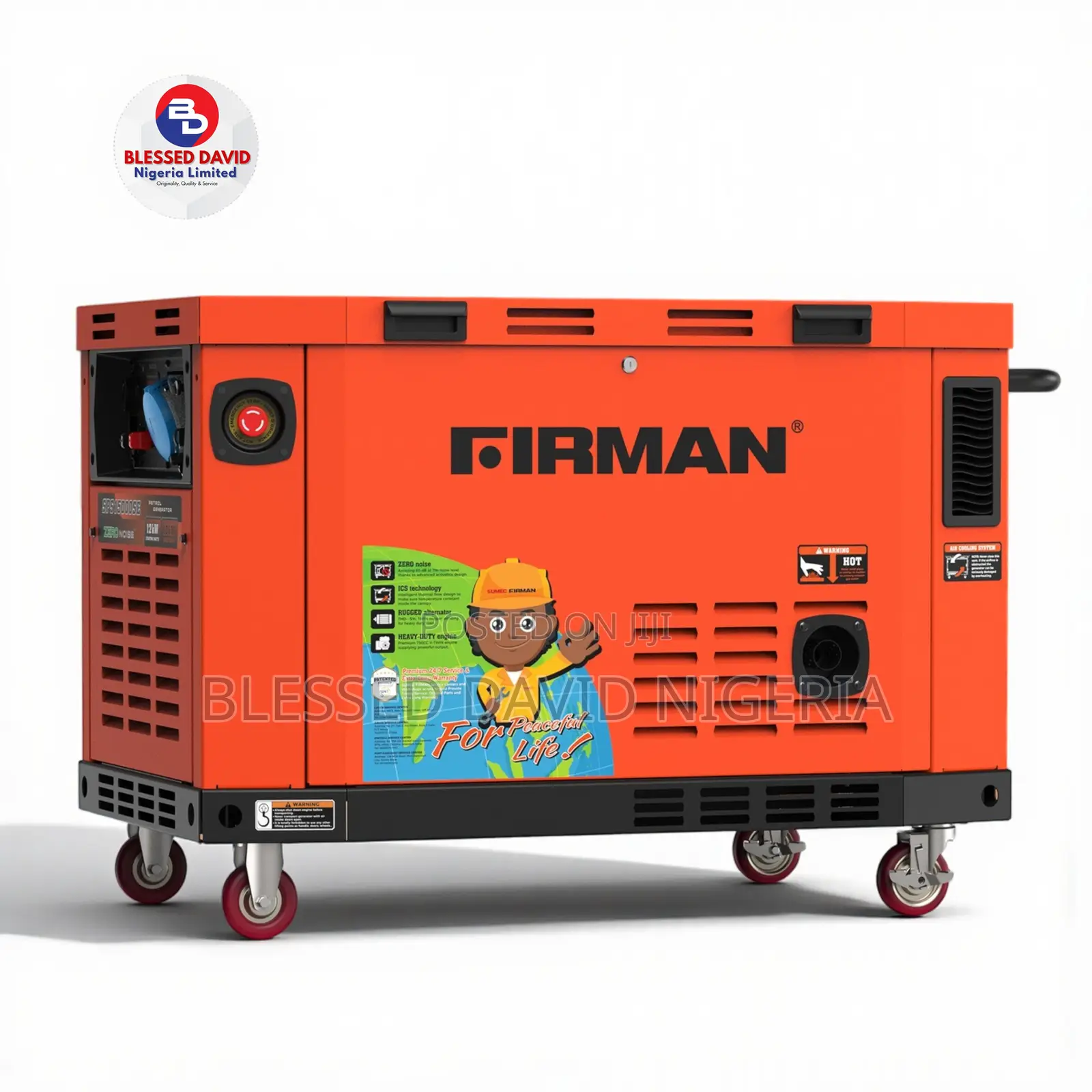 Firman Sps15000se 12kva 10kw Zero Noise Petrol Generator