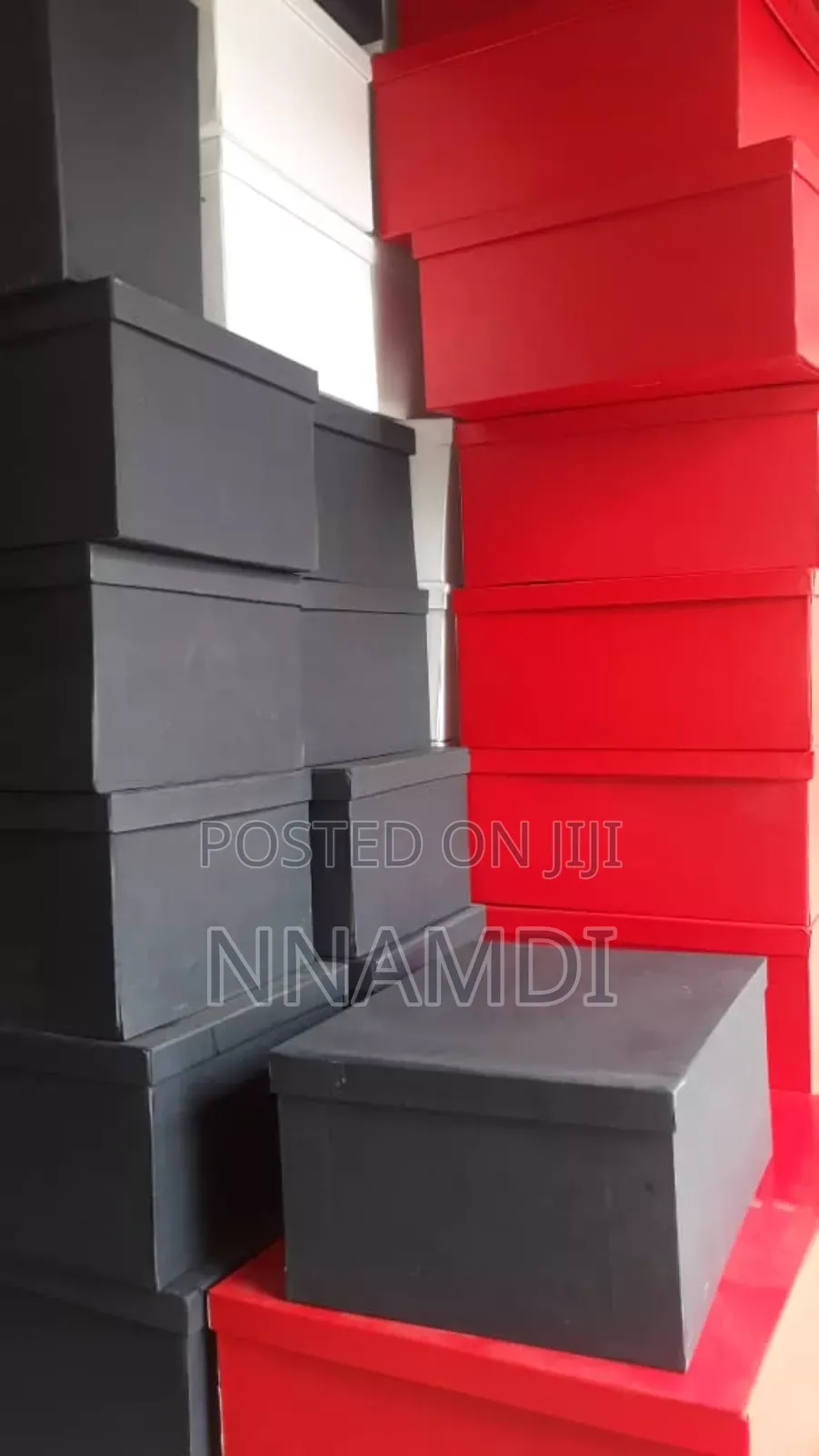 Black and Red Gift Box for at Ogba