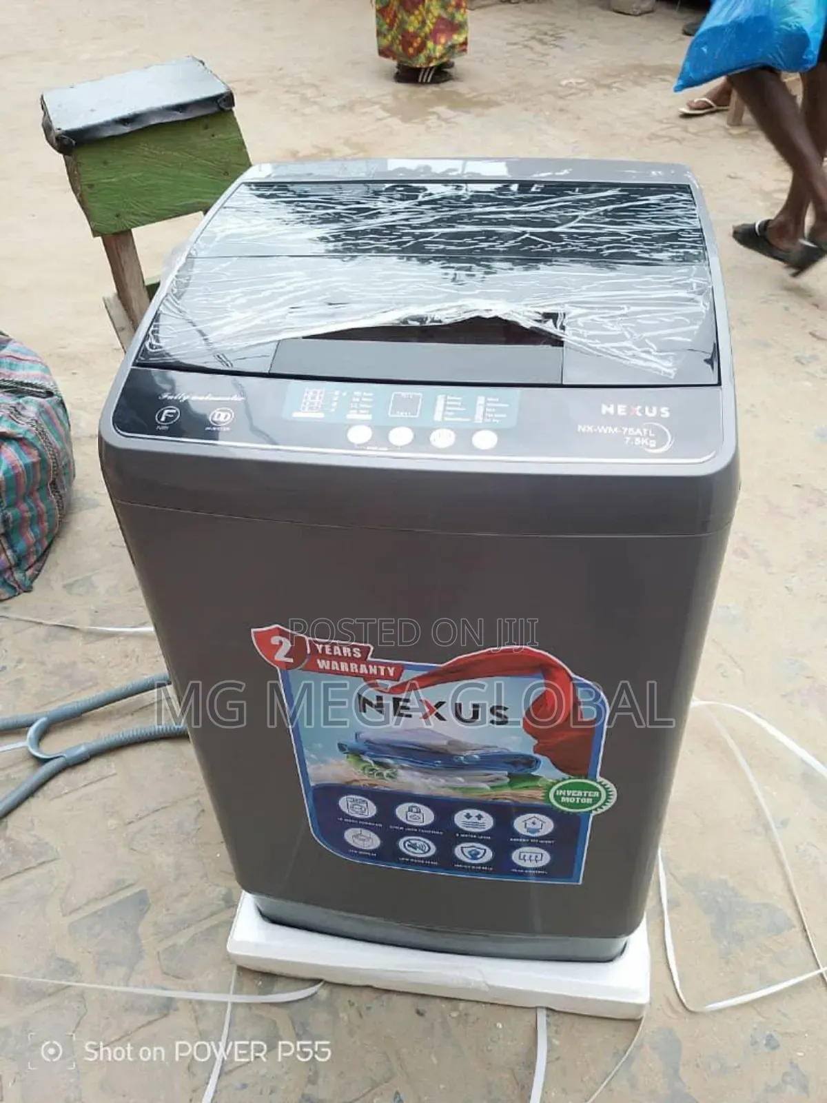 Nexus Automatic 8kg Top Loader Washing Machine