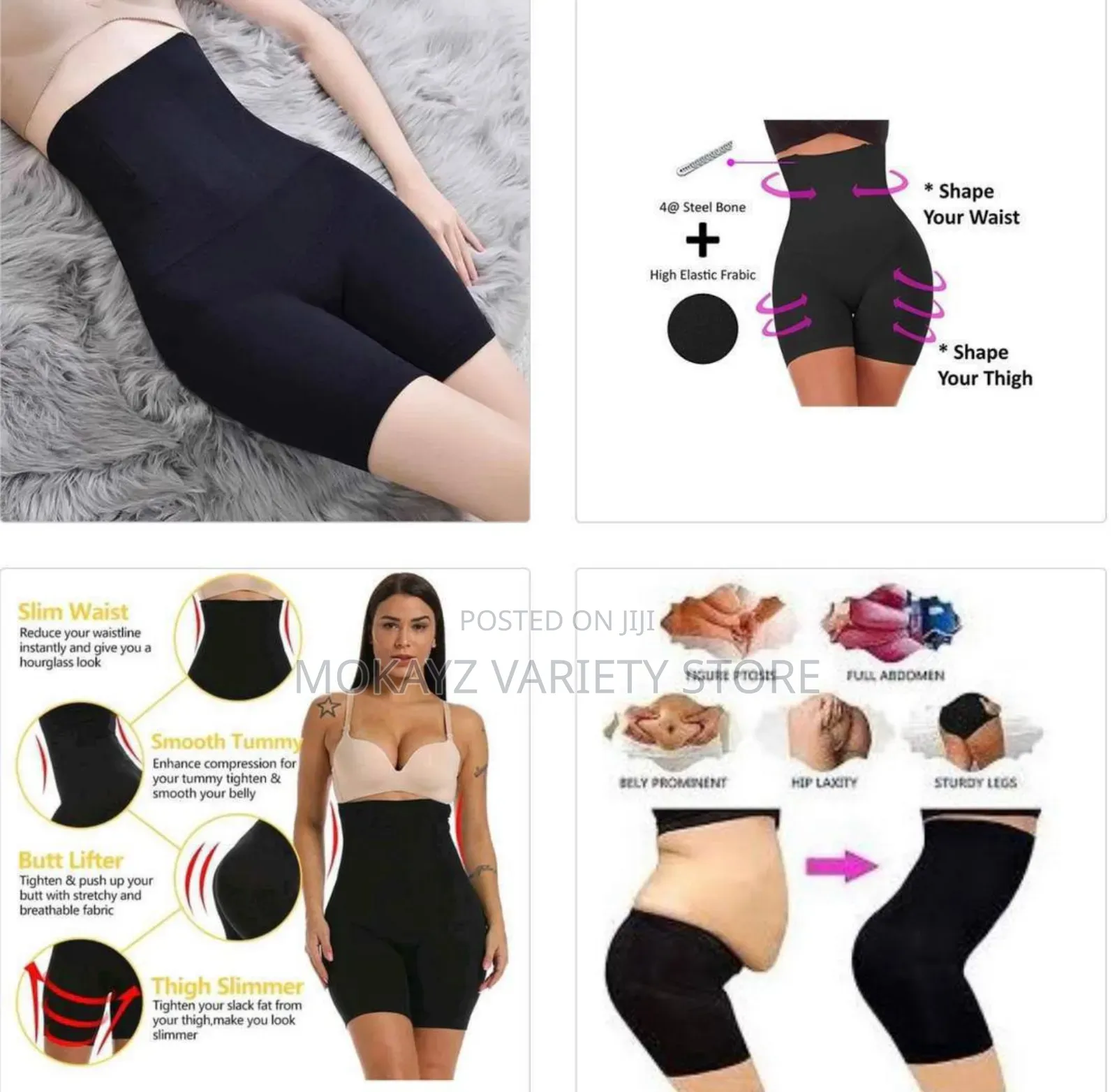 Quality Instant High Waist/Tummy Girdle Tight ( Glass Hour Shaper)