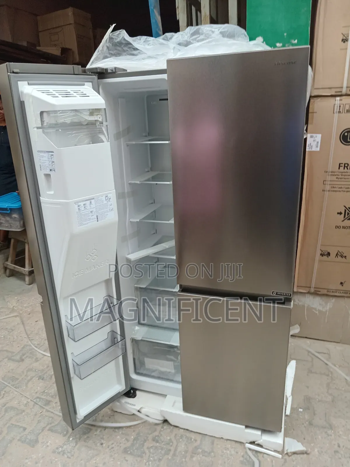 Hisense Refrigerator Side by Side Door