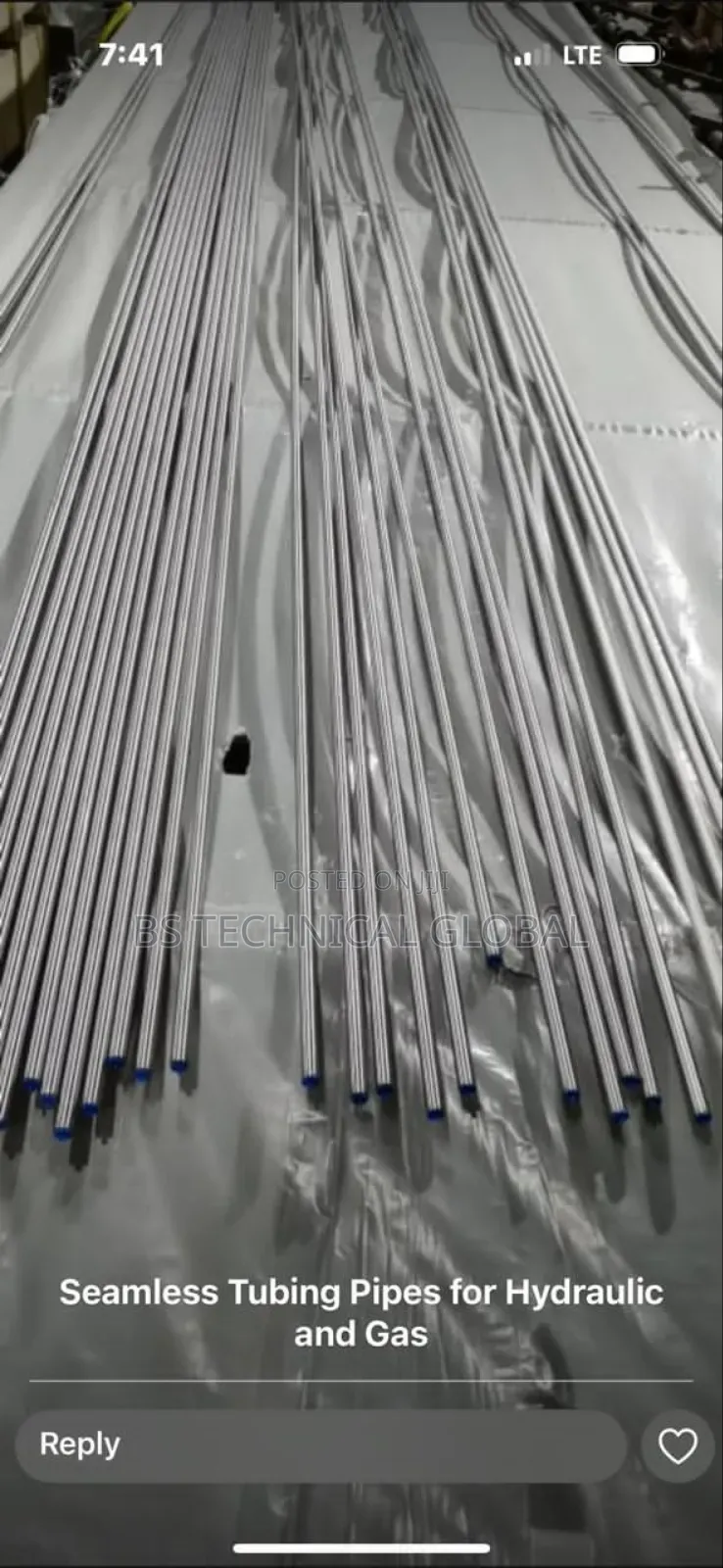3/8" Stainless Tubing Pipe