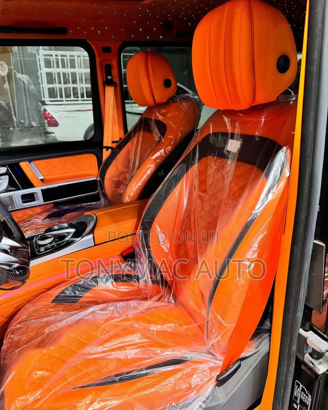 Mercedes Benz G-wagon 2005,2014 Upgraded Interior To 2022