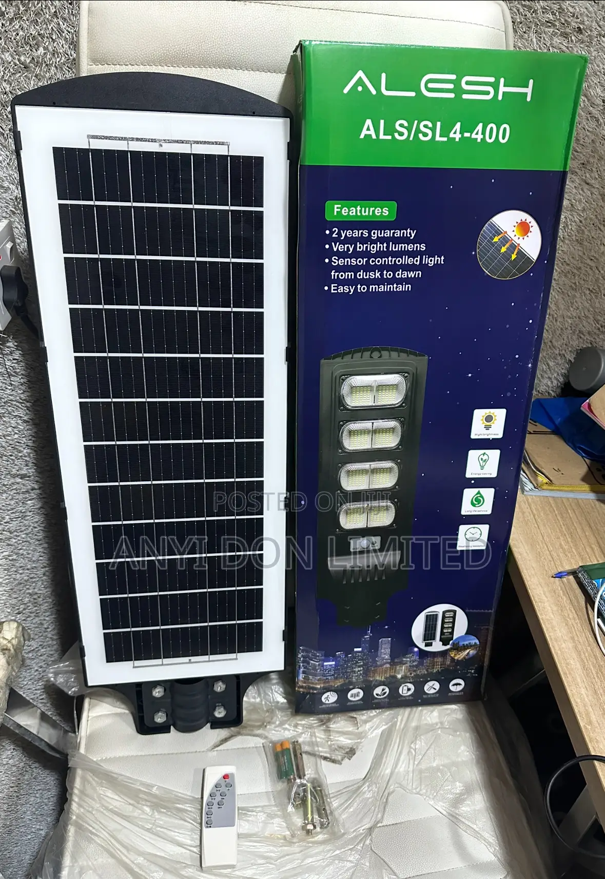 All in One Solar Street Light 400w Als/Sl4-400