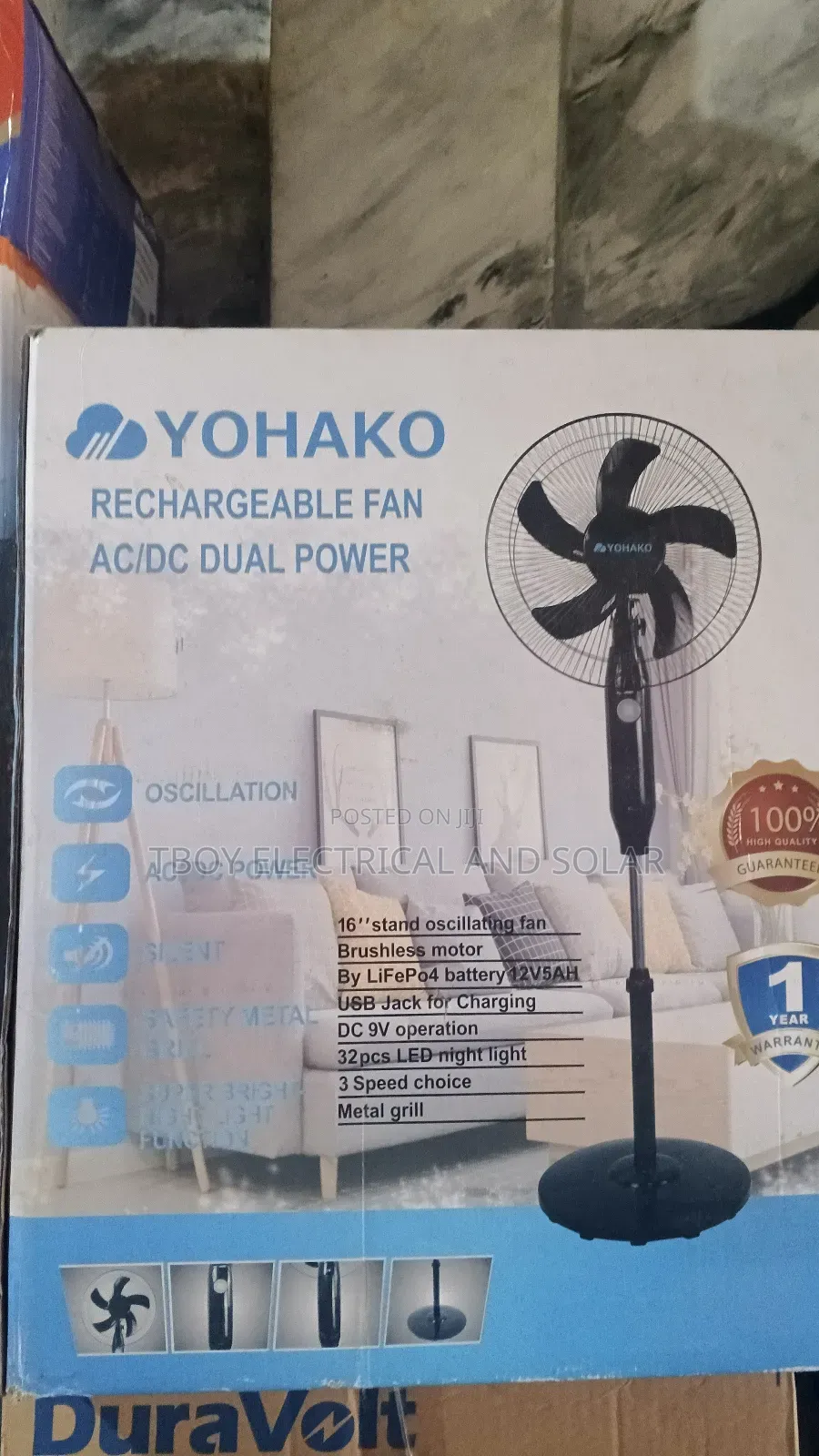 Yohako Dc Ac Standing Fan