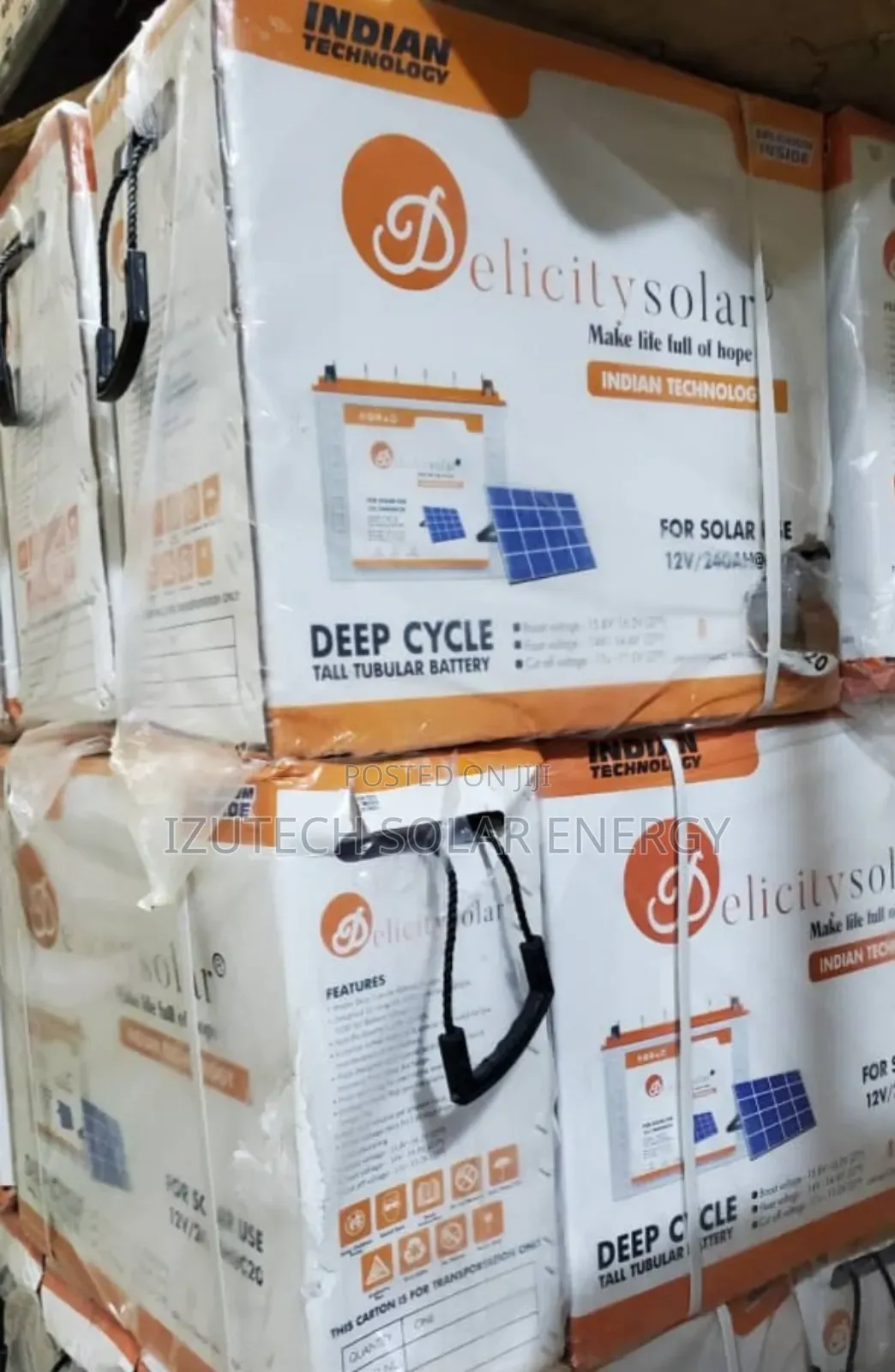 220ahs Delicity Tubular Battery 12v Much Available