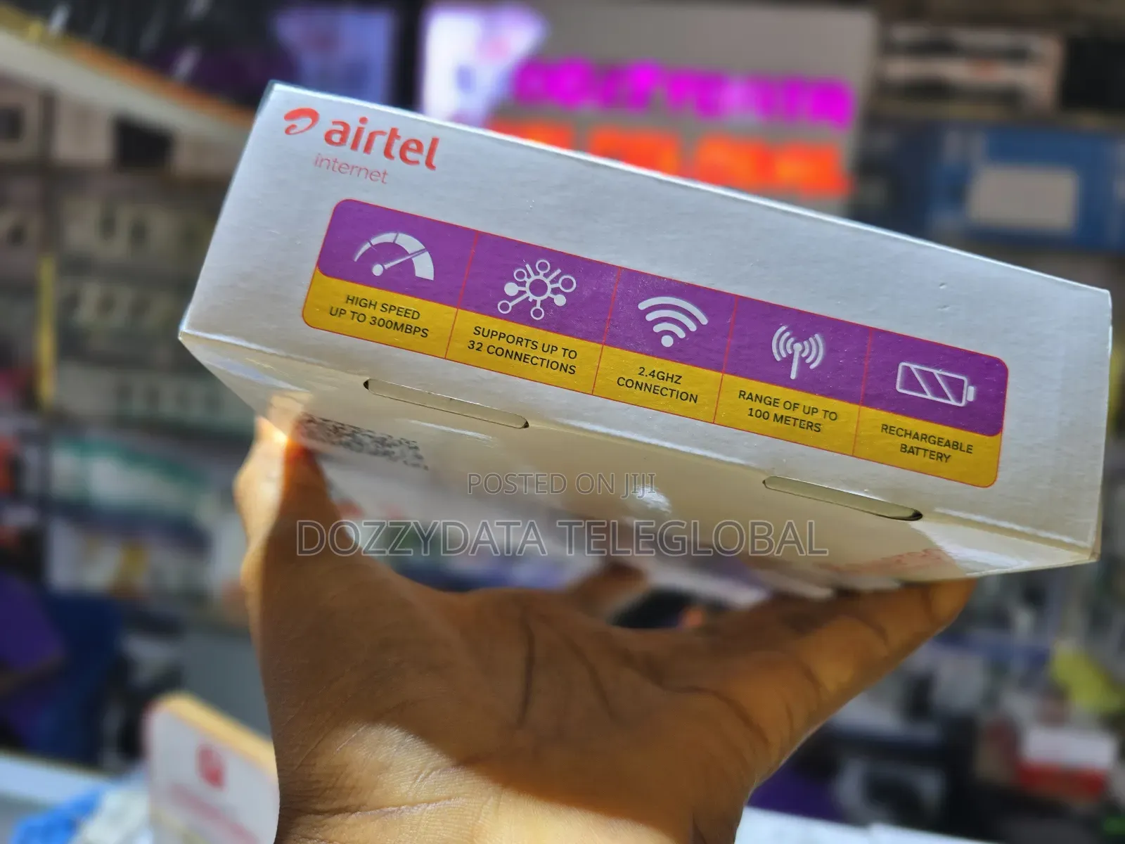 Airtel Hertz 4 T350
4g Broadband Unlimited Data Router