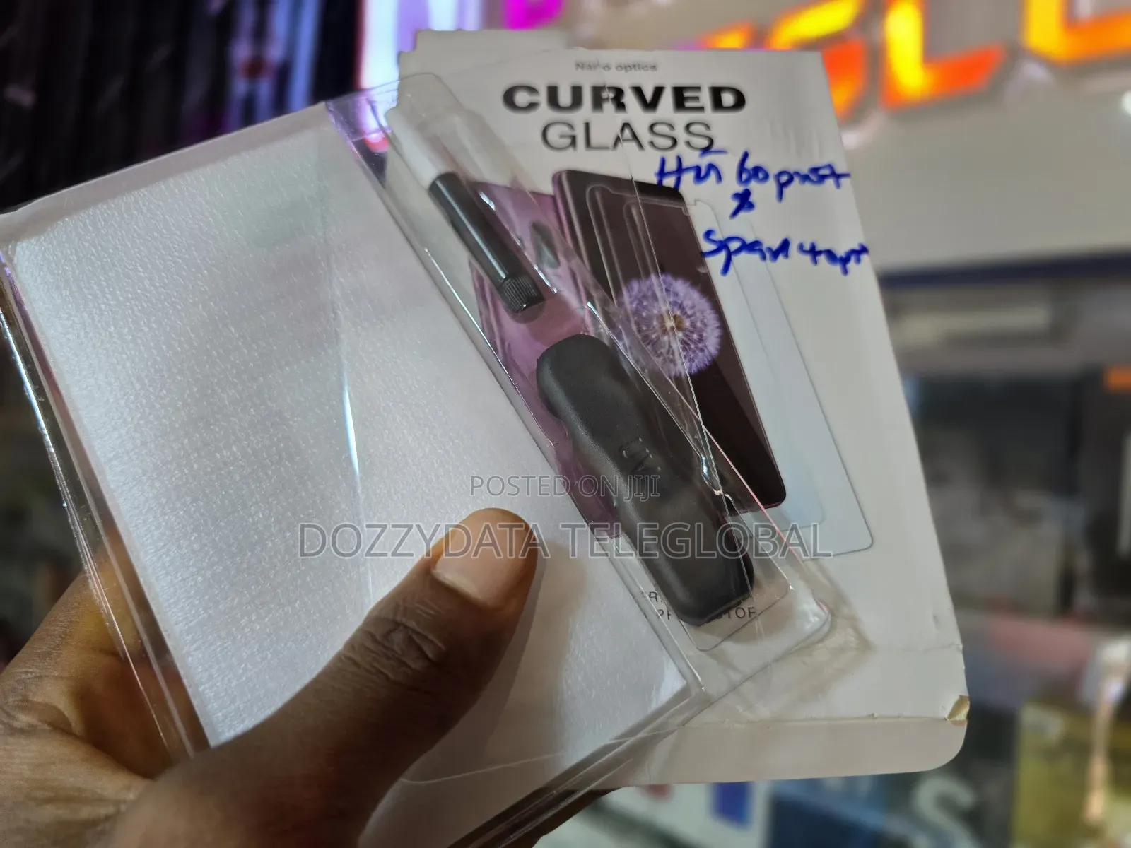Infinix Hot 60 Pro Plus Curved Screen Guard Protector (Uv)
