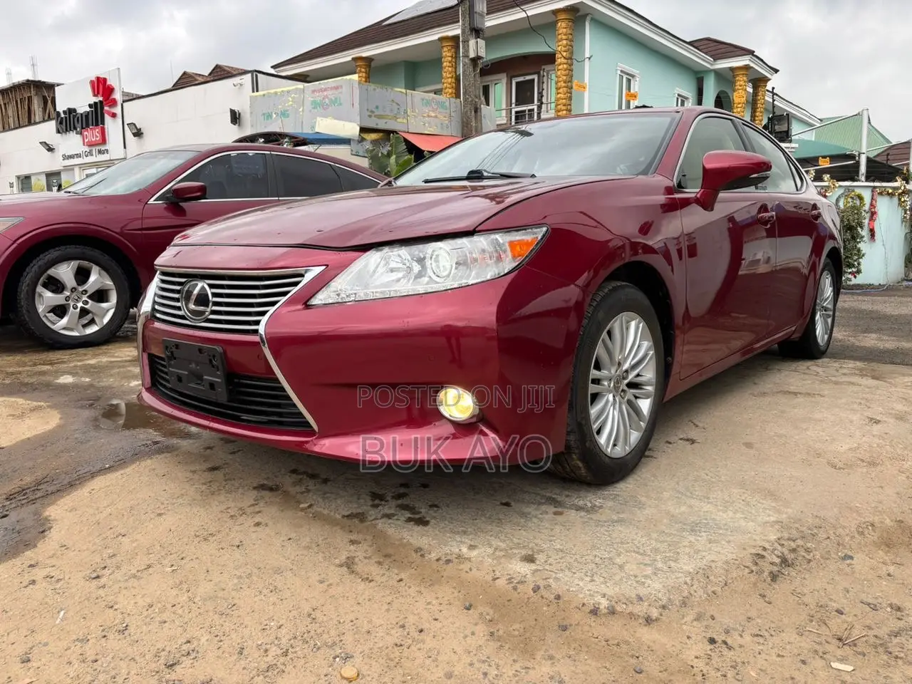 Lexus ES 2013 Red