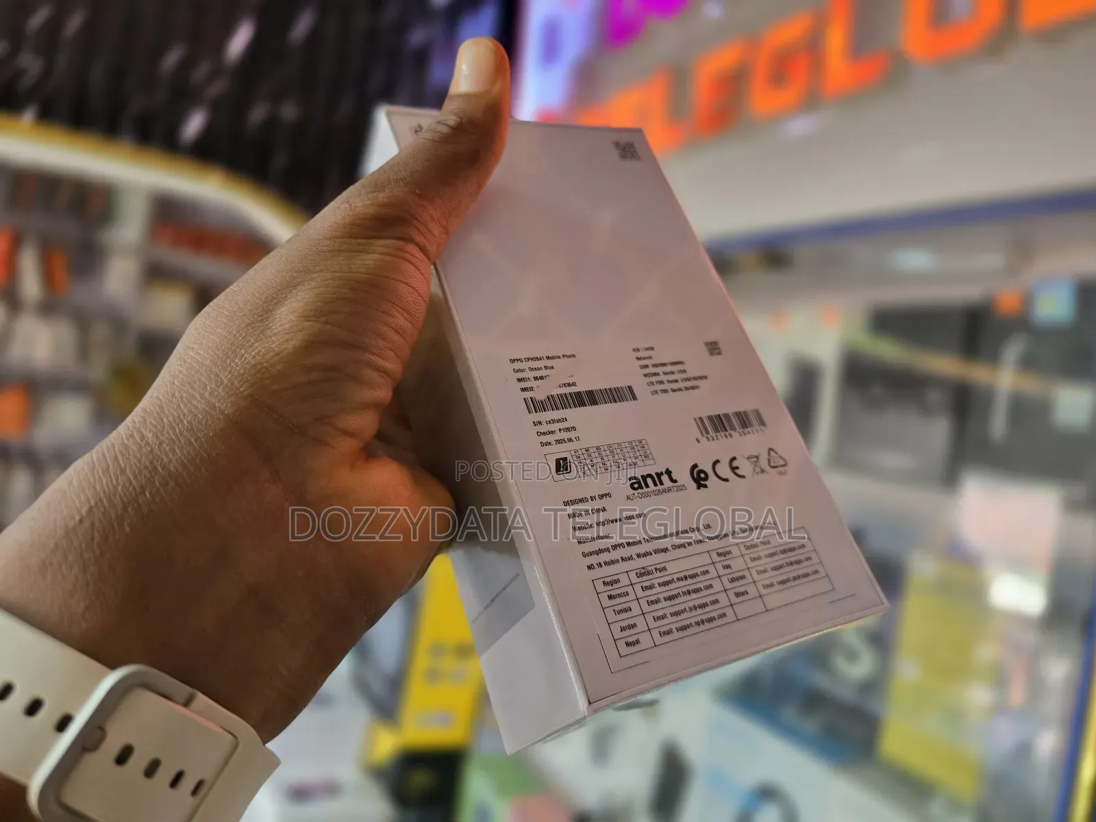 New Oppo A3x 64 GB Blue