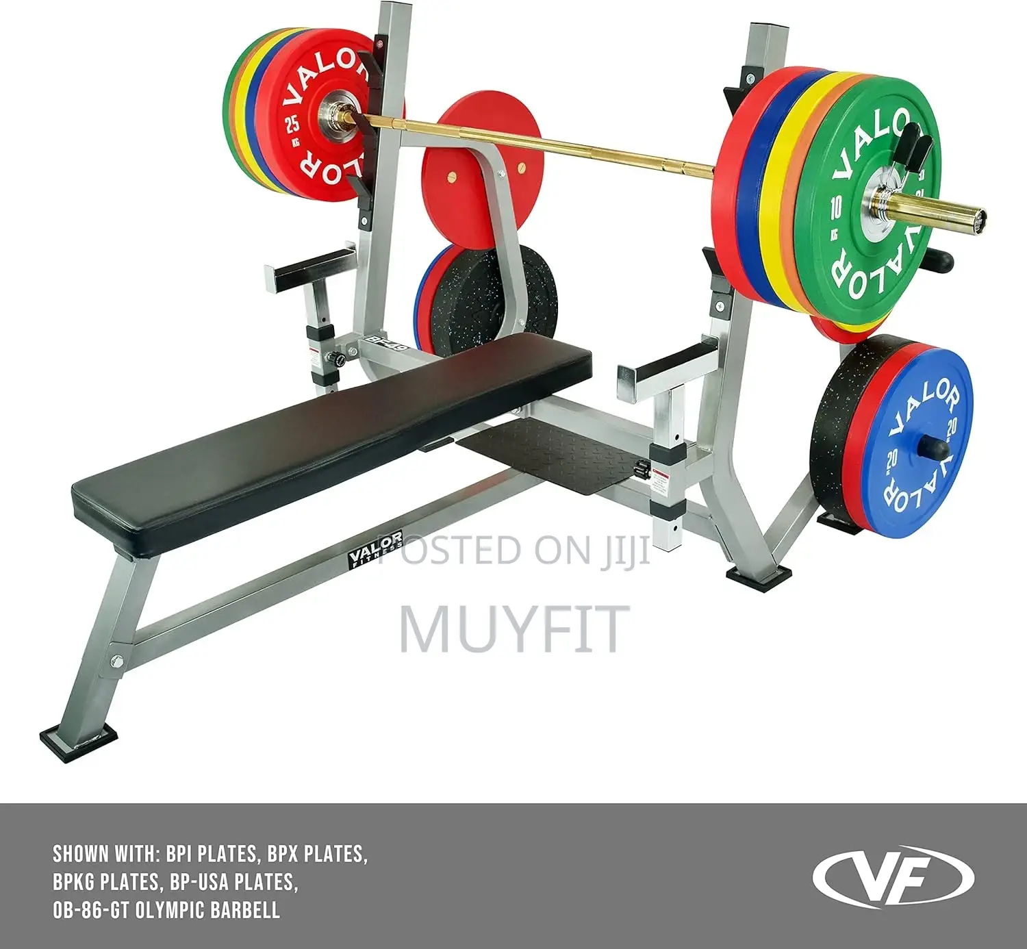 Multifunctional Olympic Flat Bench Press With Rack