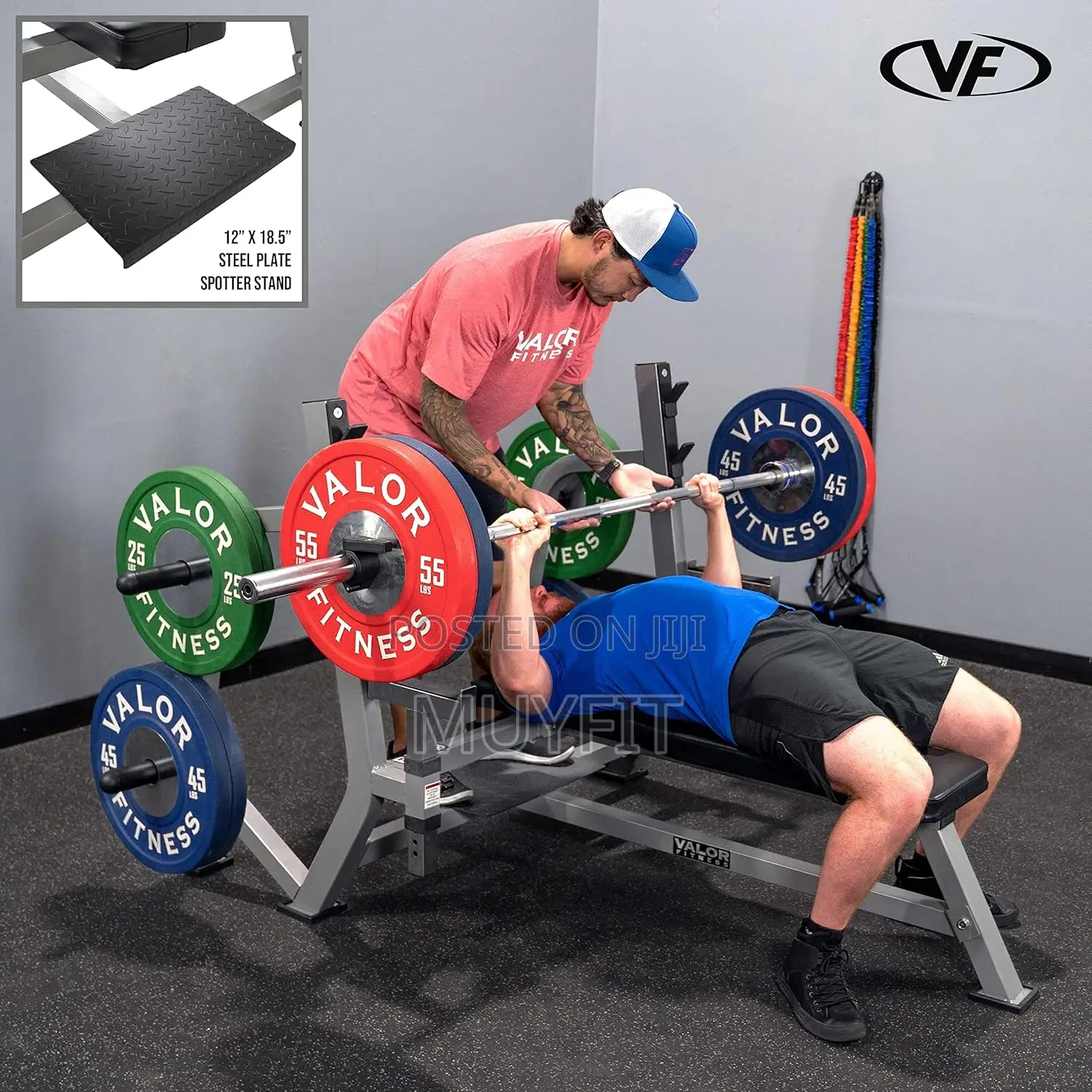 Multifunctional Olympic Flat Bench Press With Rack