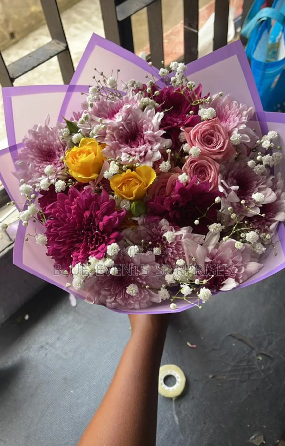 Red Roses Flower Bouquet