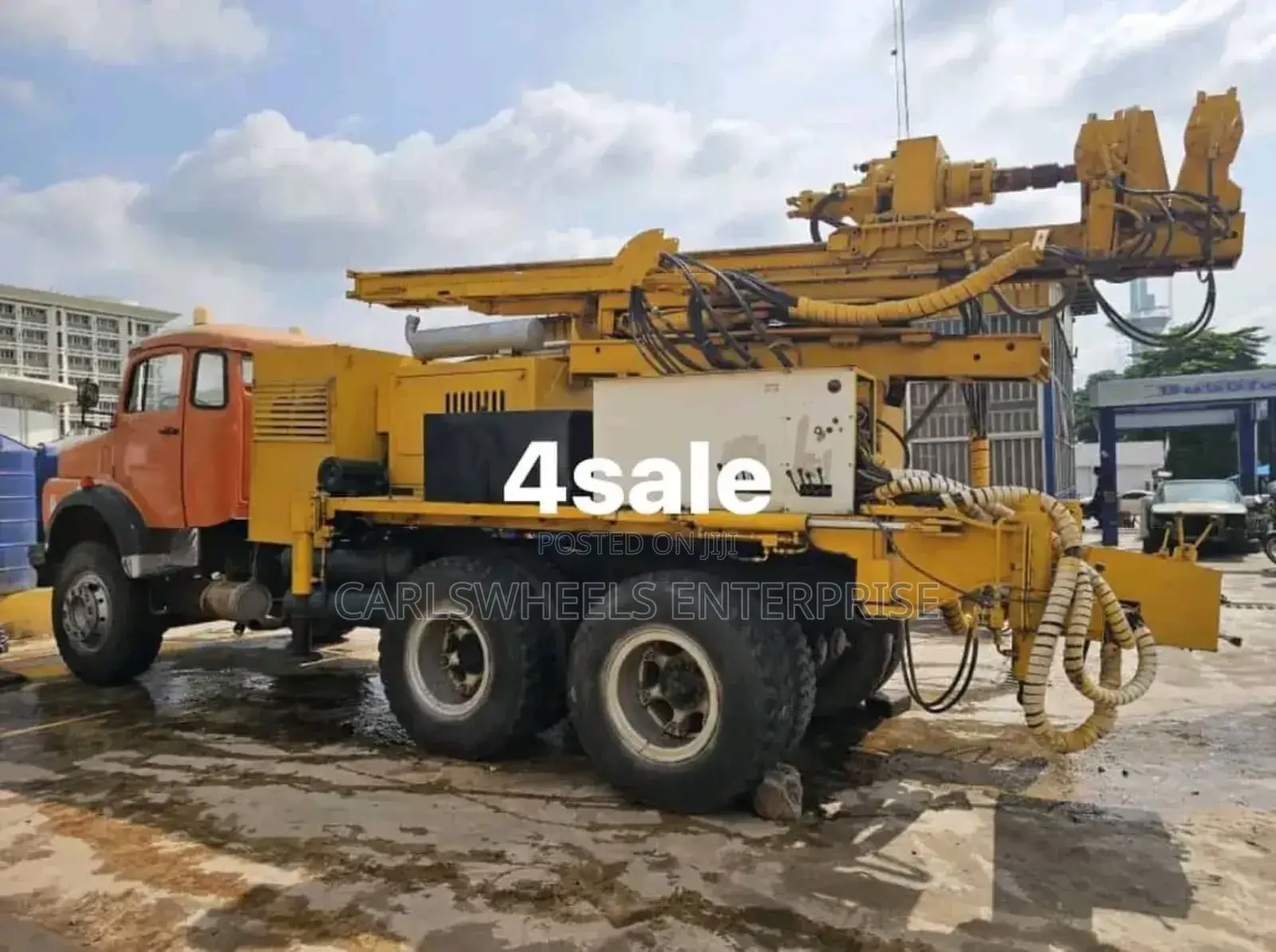 Foreign Used Truck Drilling Mechine