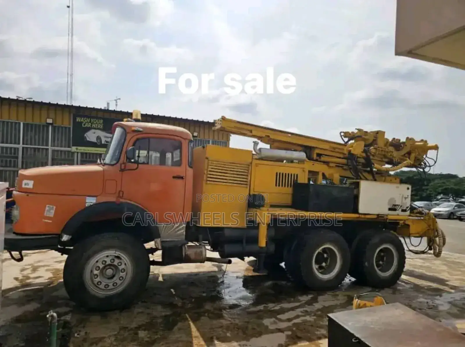 Foreign Used Truck Drilling Mechine