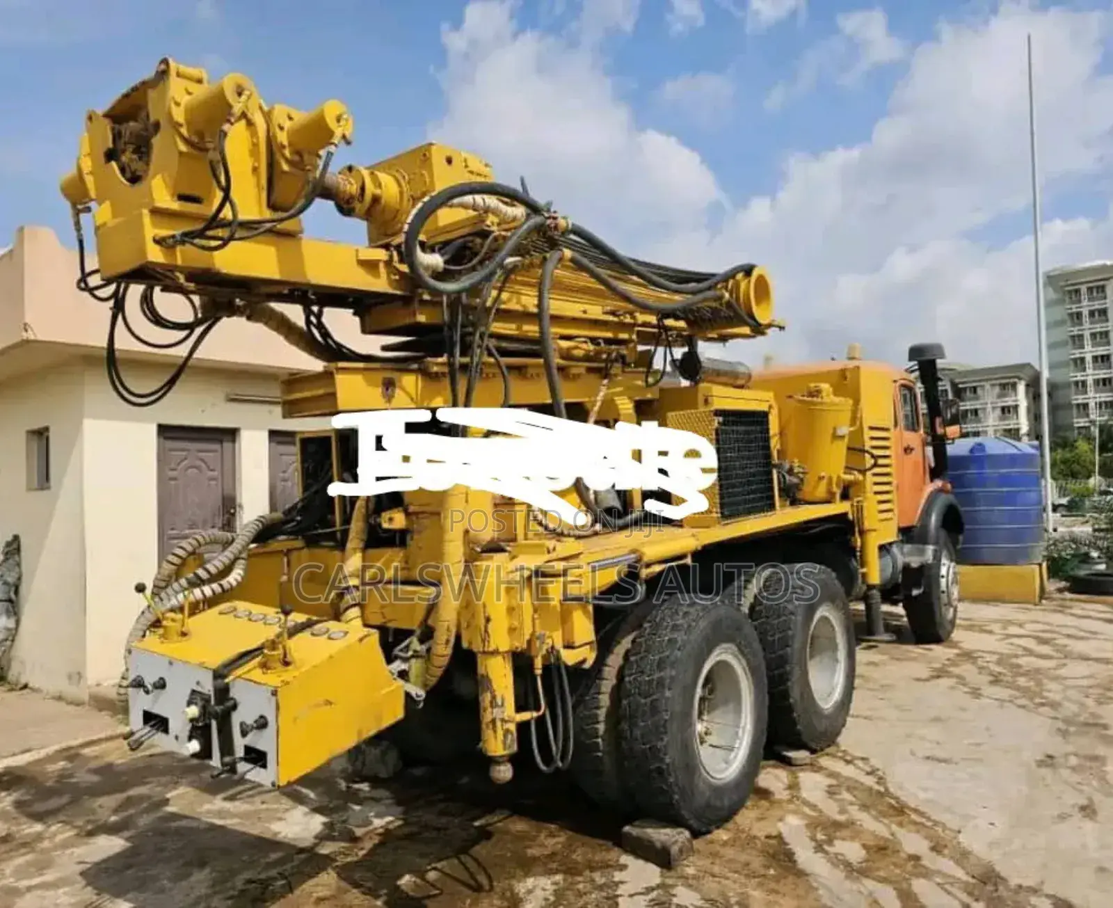 Foreign Used Truck Drilling Mechine
